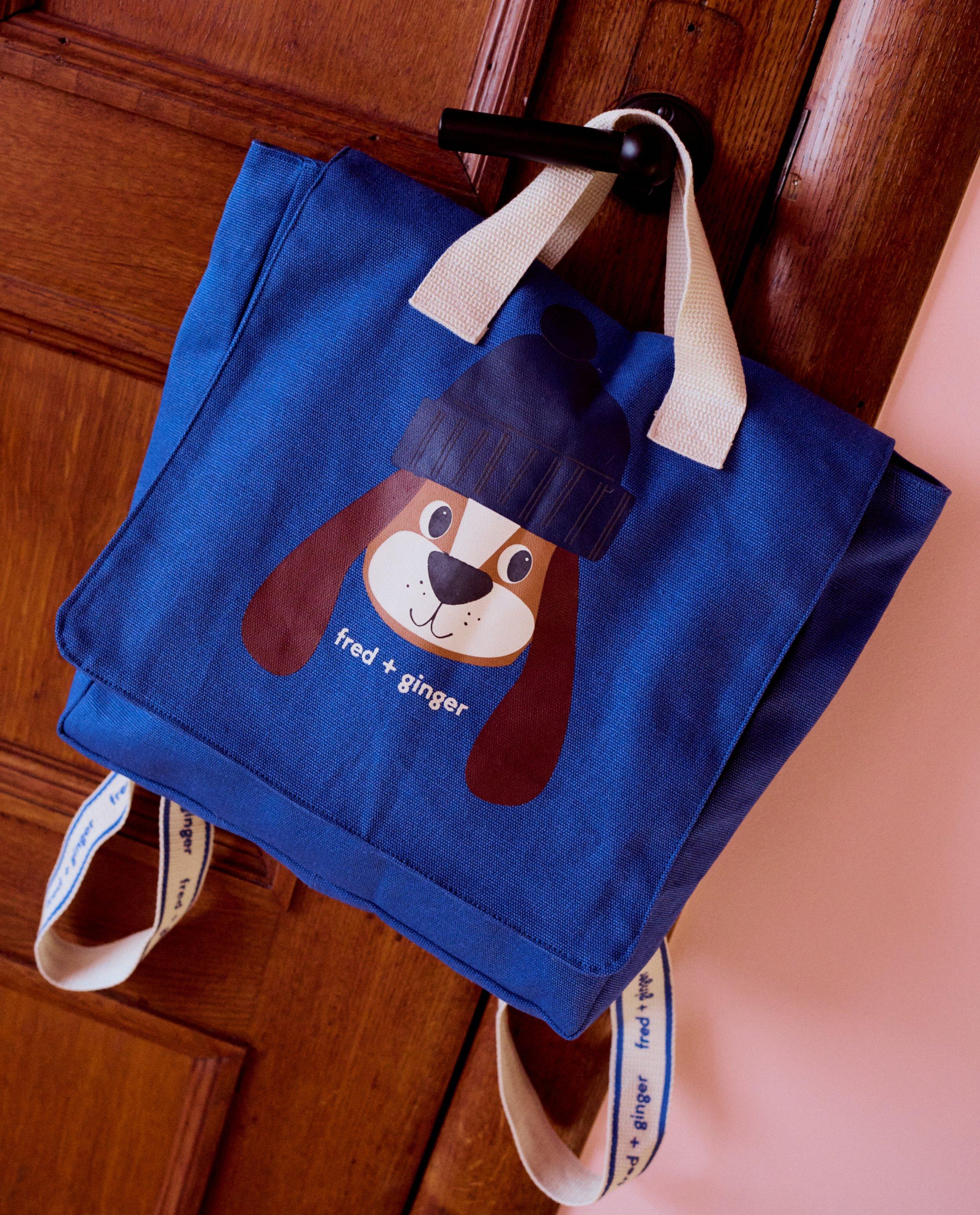 Sac à dos avec imprimé chien