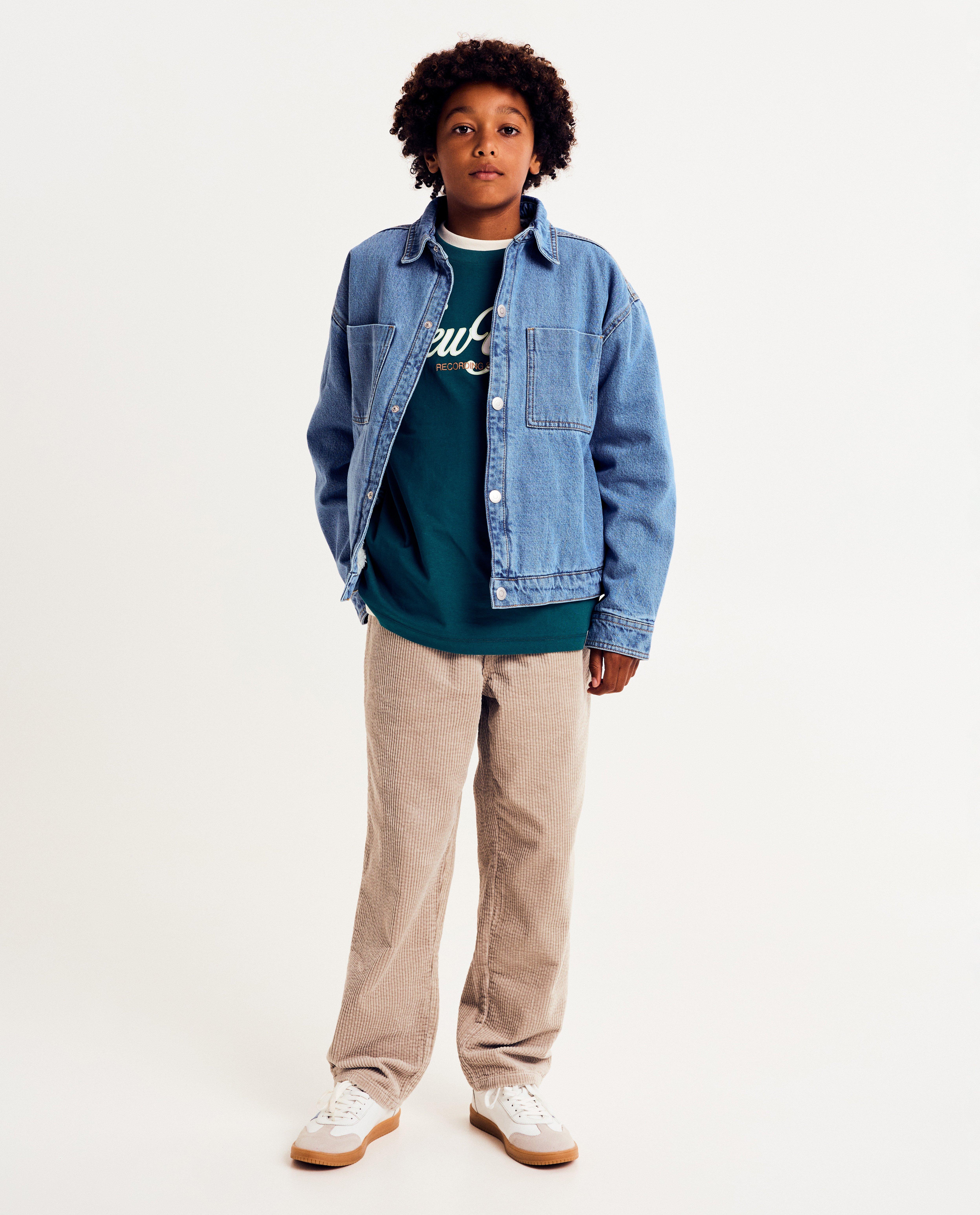 Jeansjas met teddy voering - Product Detail - khaki - afbeelding nummer 3