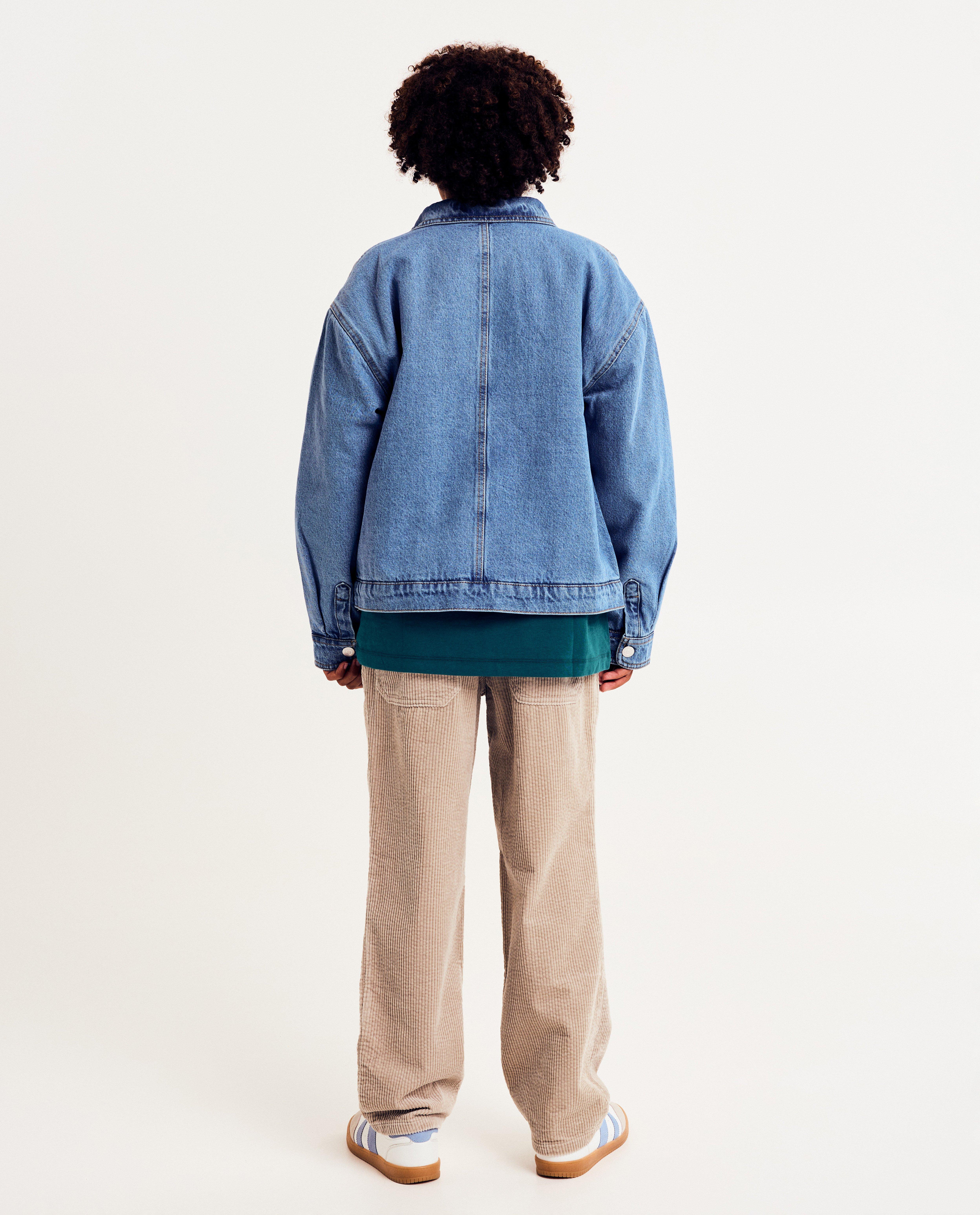 Jeansjas met teddy voering - Product Detail - khaki - afbeelding nummer 4