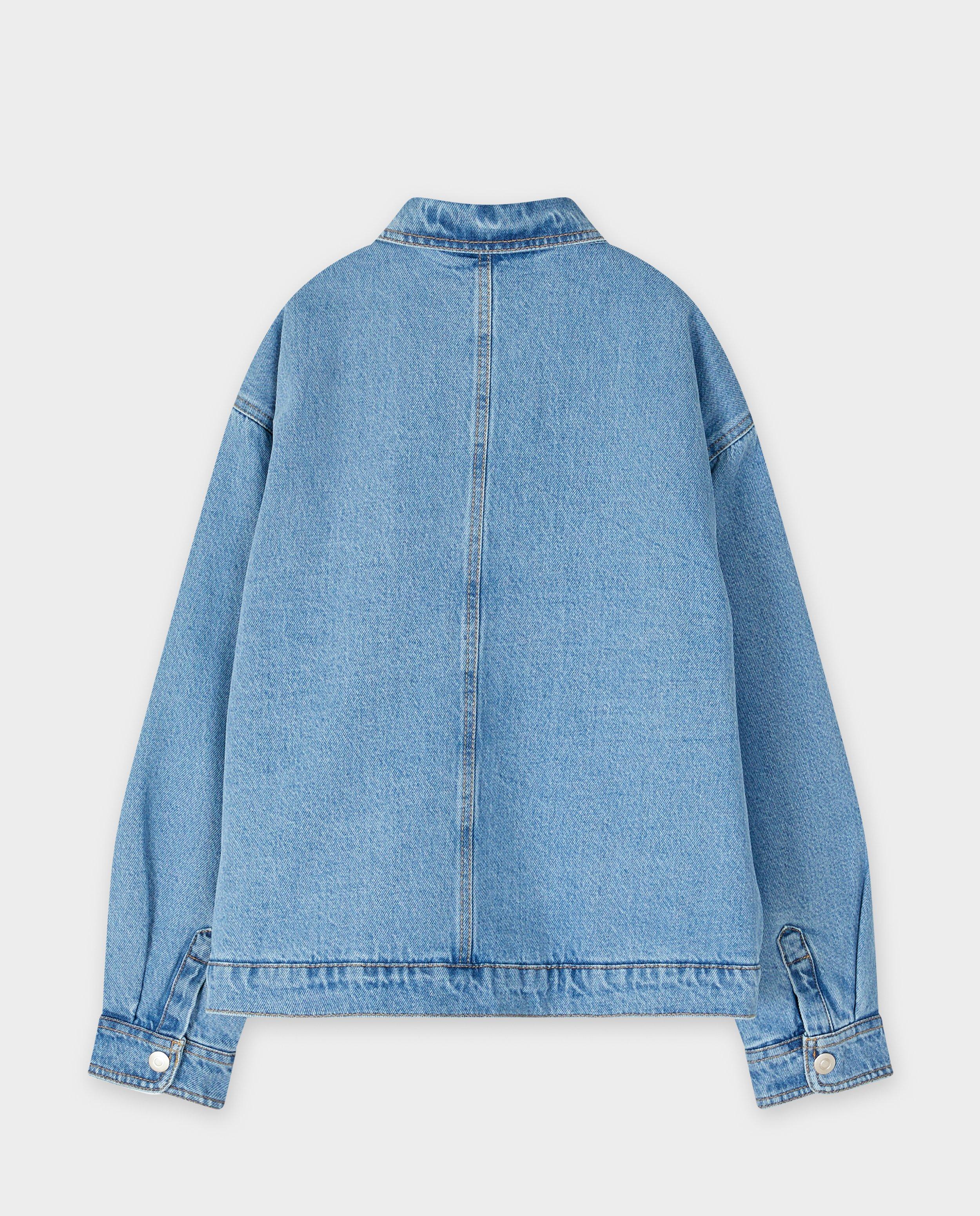 Jeansjas met teddy voering - Product Detail - khaki - afbeelding nummer 7