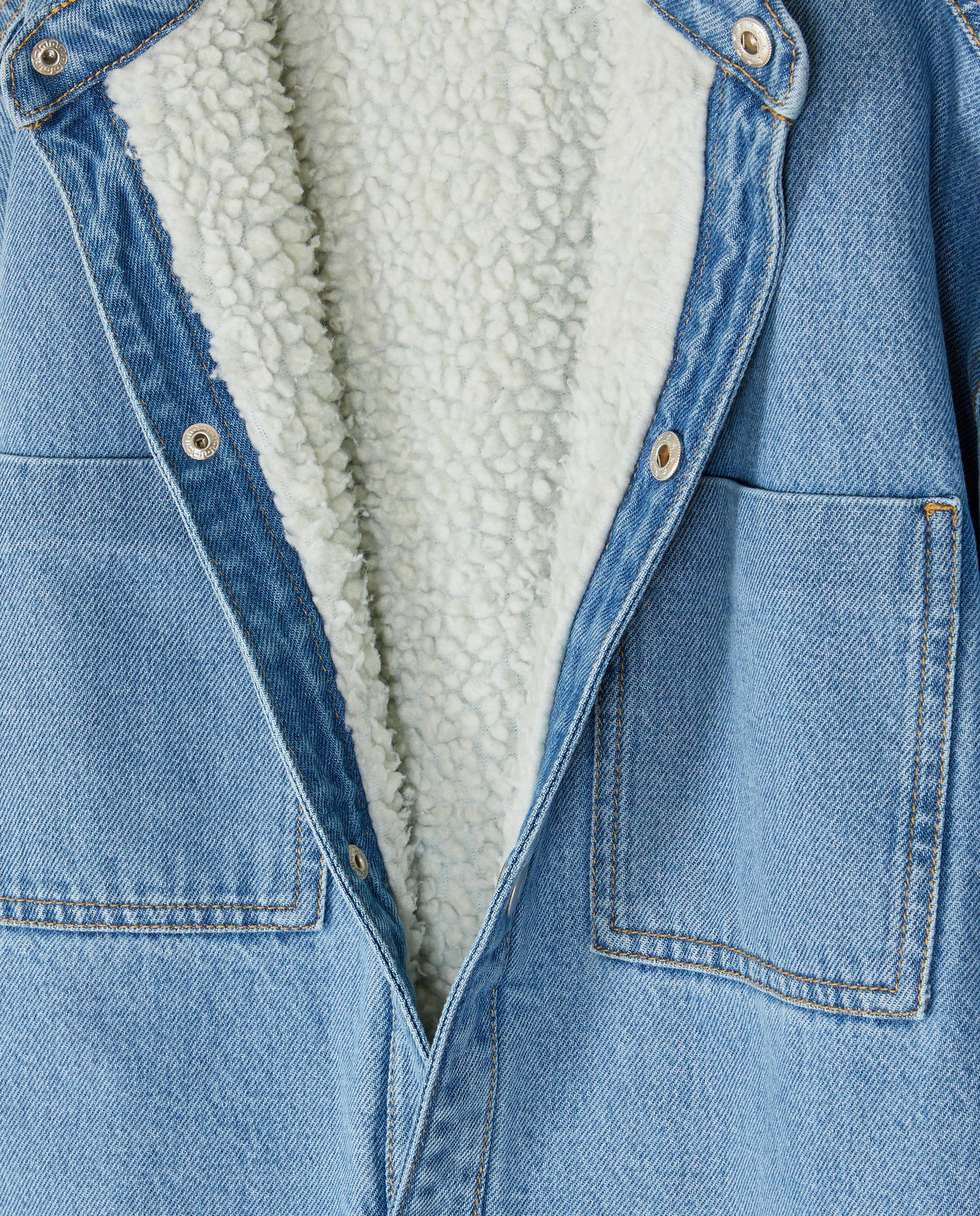 Jeansjas met teddy voering - Product Detail - khaki - afbeelding nummer 8