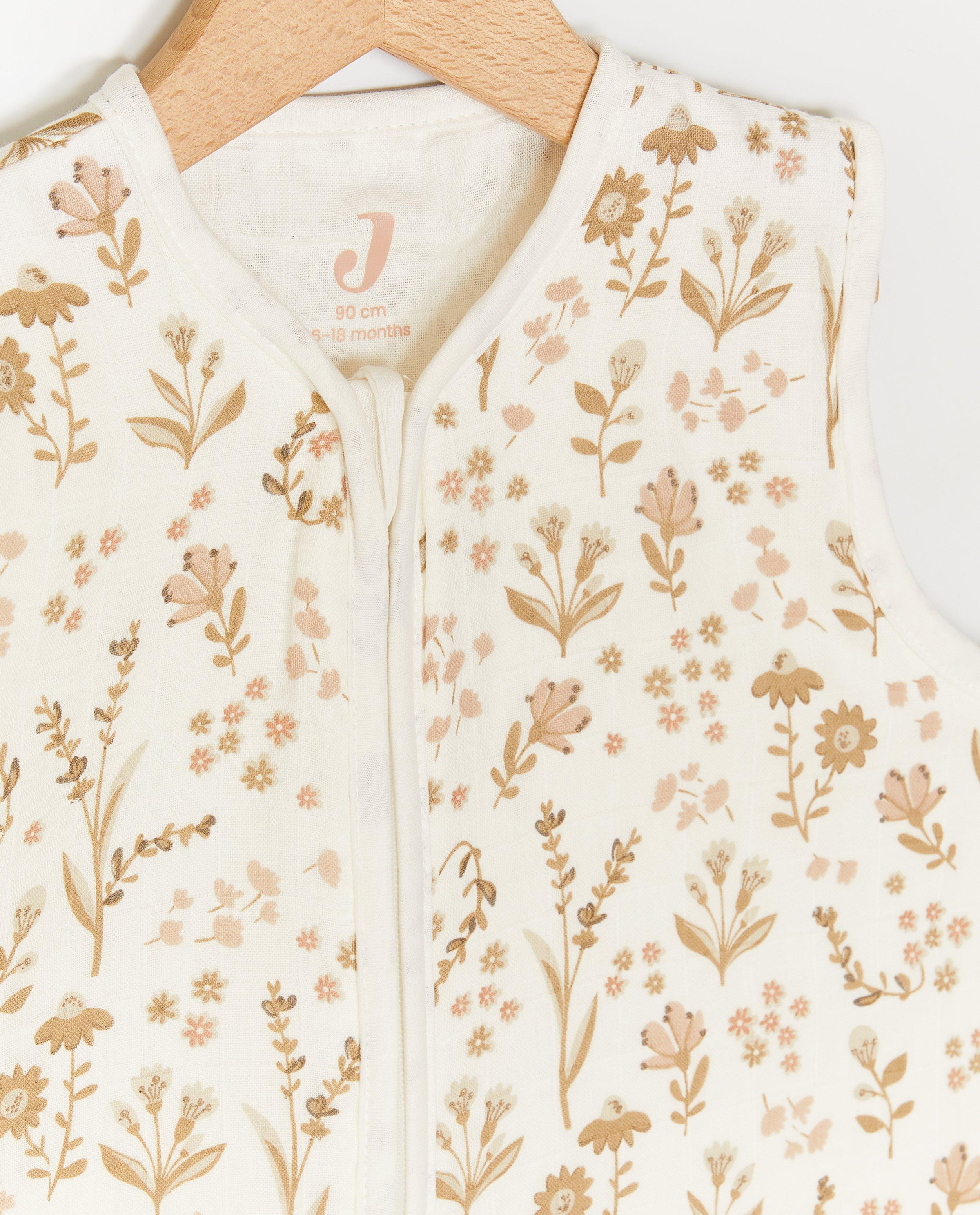 Nachtkleding - Tetra slaapzak met bloemenprint (90 cm), TOG 0,5