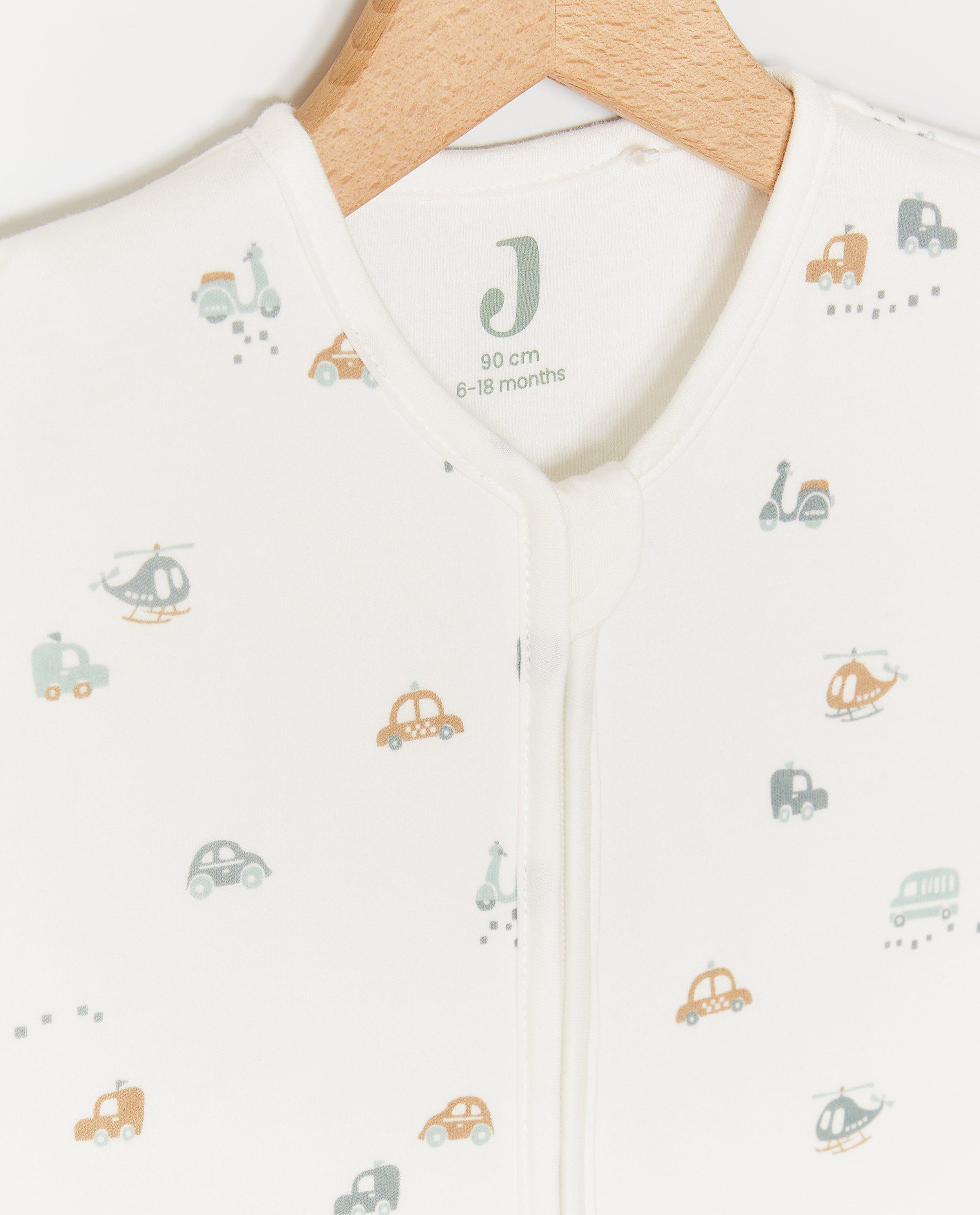 Nachtkleding - Slaapzak met print voertuigen (90 cm), TOG 0,5