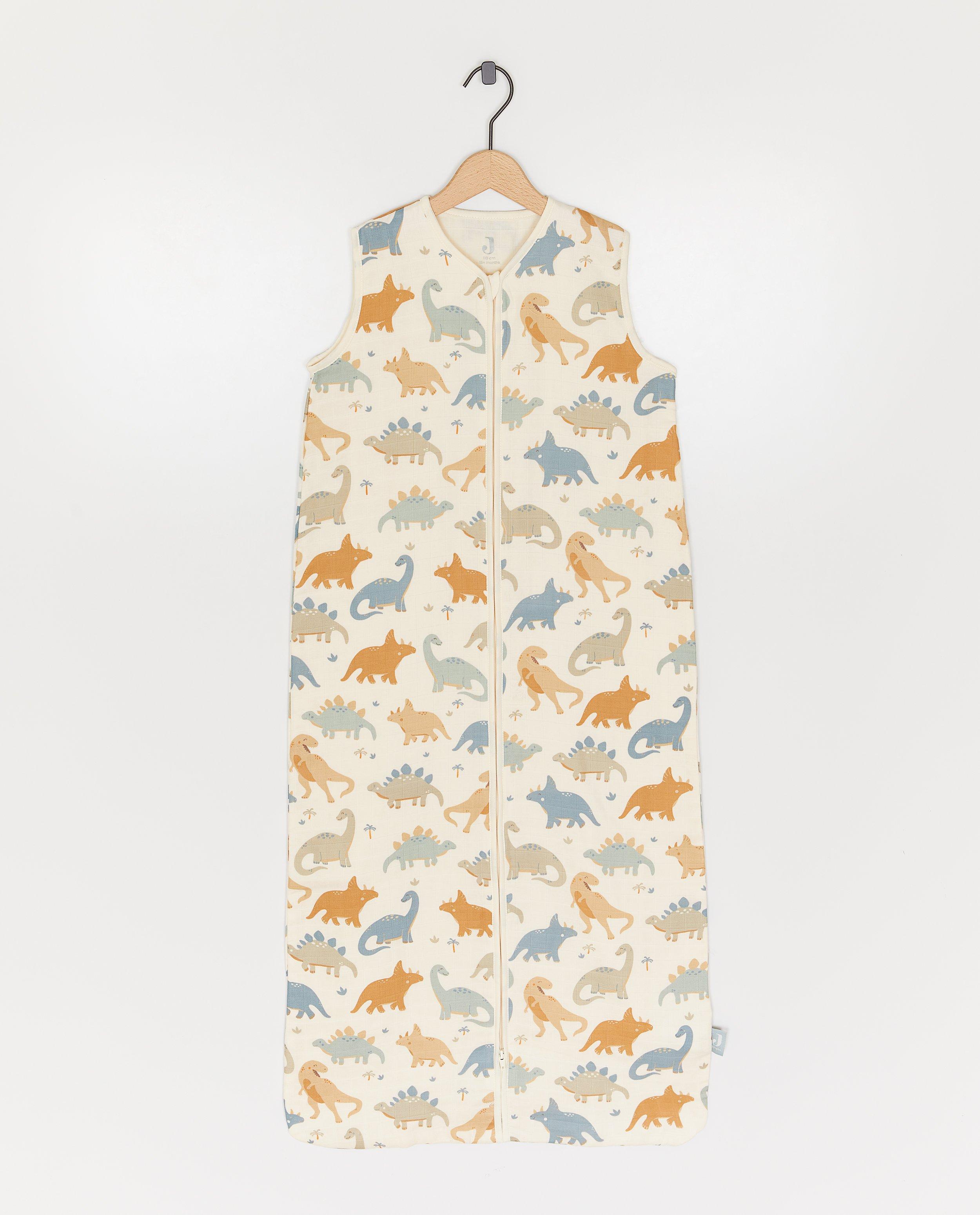 Slaapzak met print dino's (110 cm), TOG 0,5 - null - Jollein