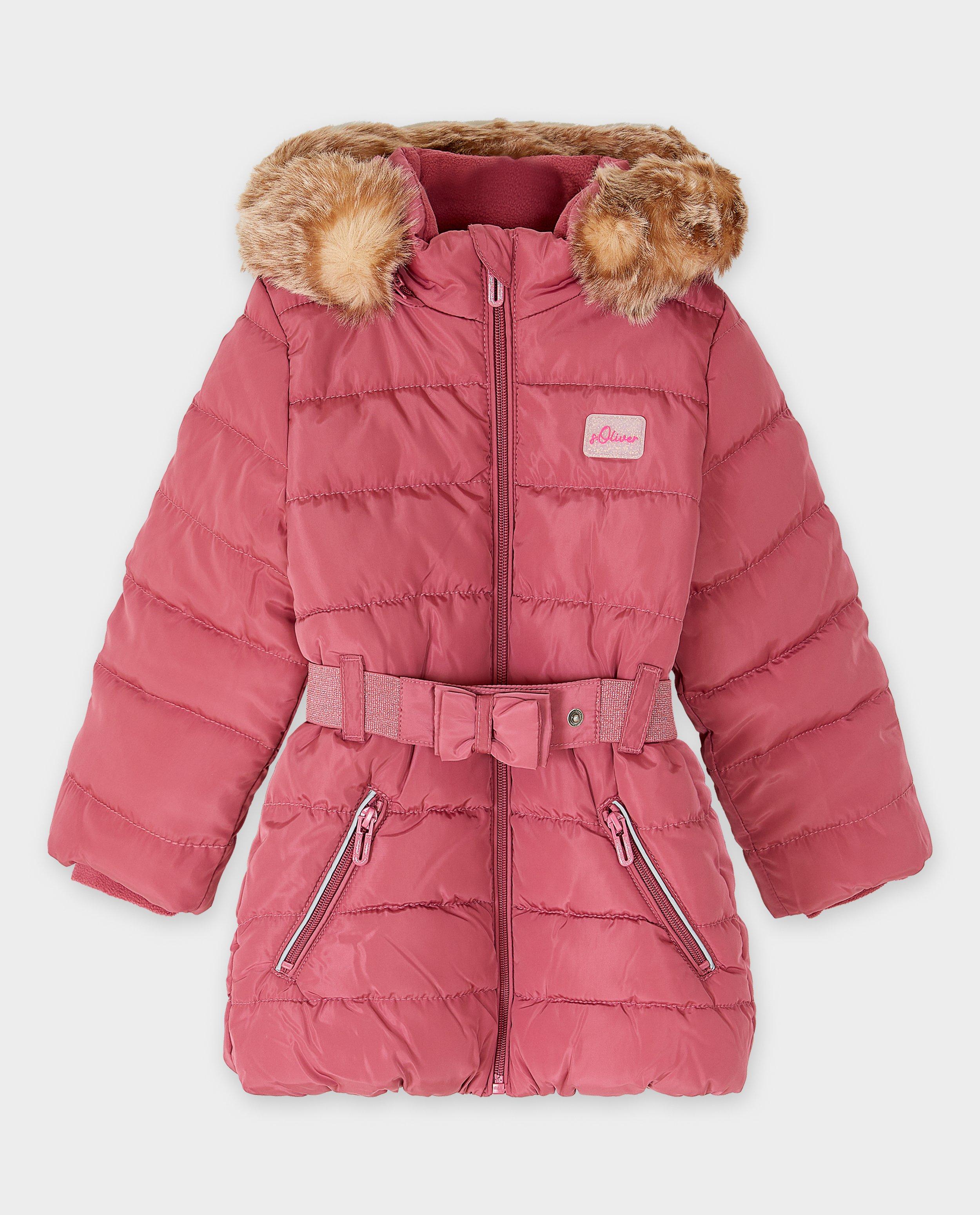 Manteau matelassé avec doublure en polaire