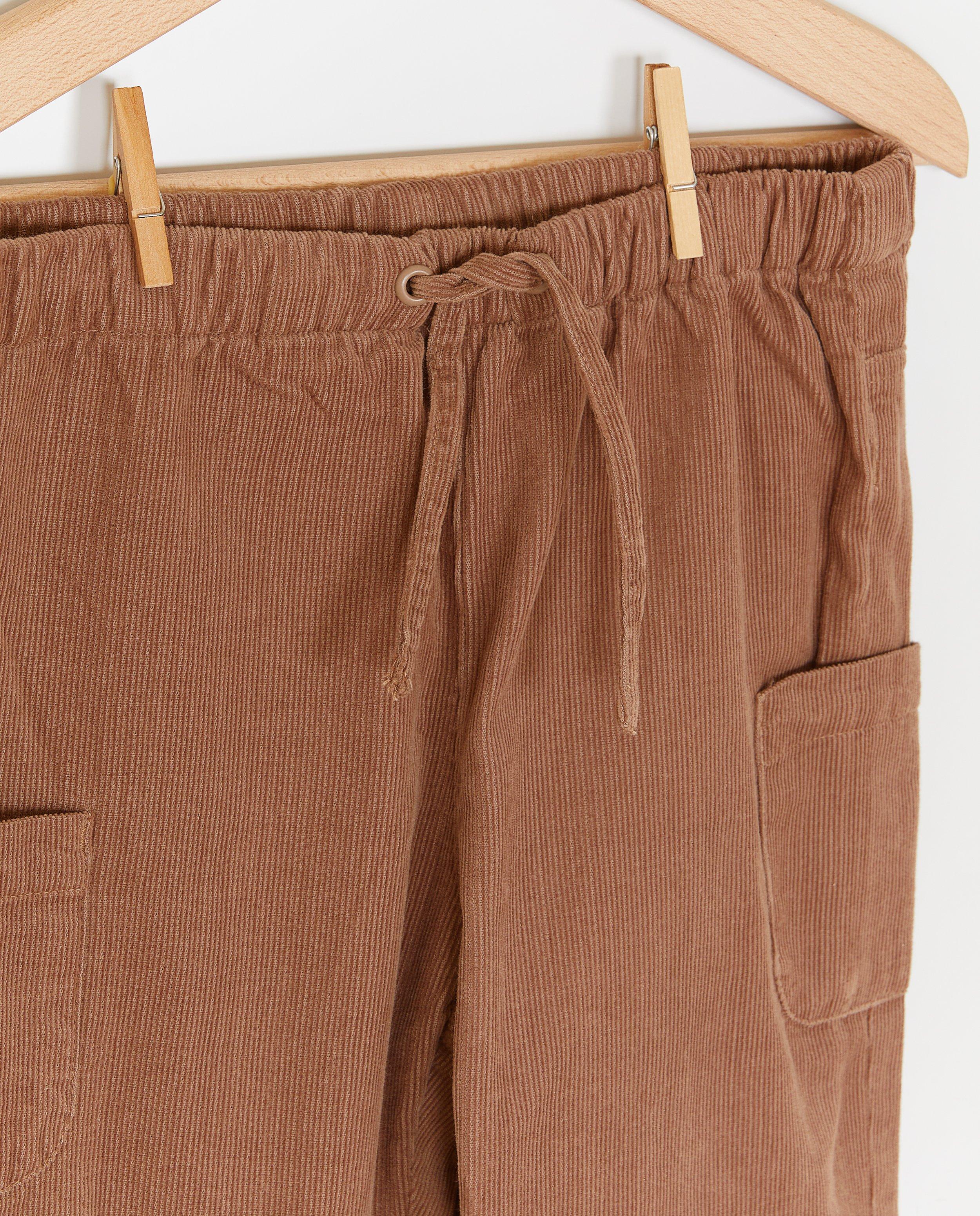 Pantalons - Pantalon en velours côtelé fin