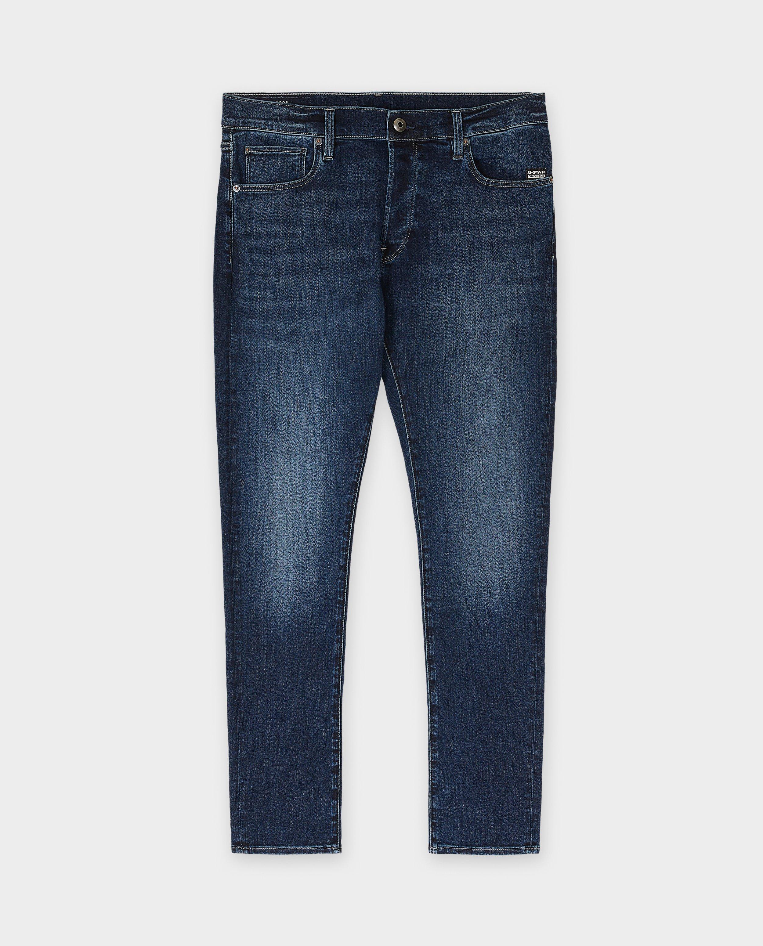 Jeans - Donkerblauwe jeans, slim fit