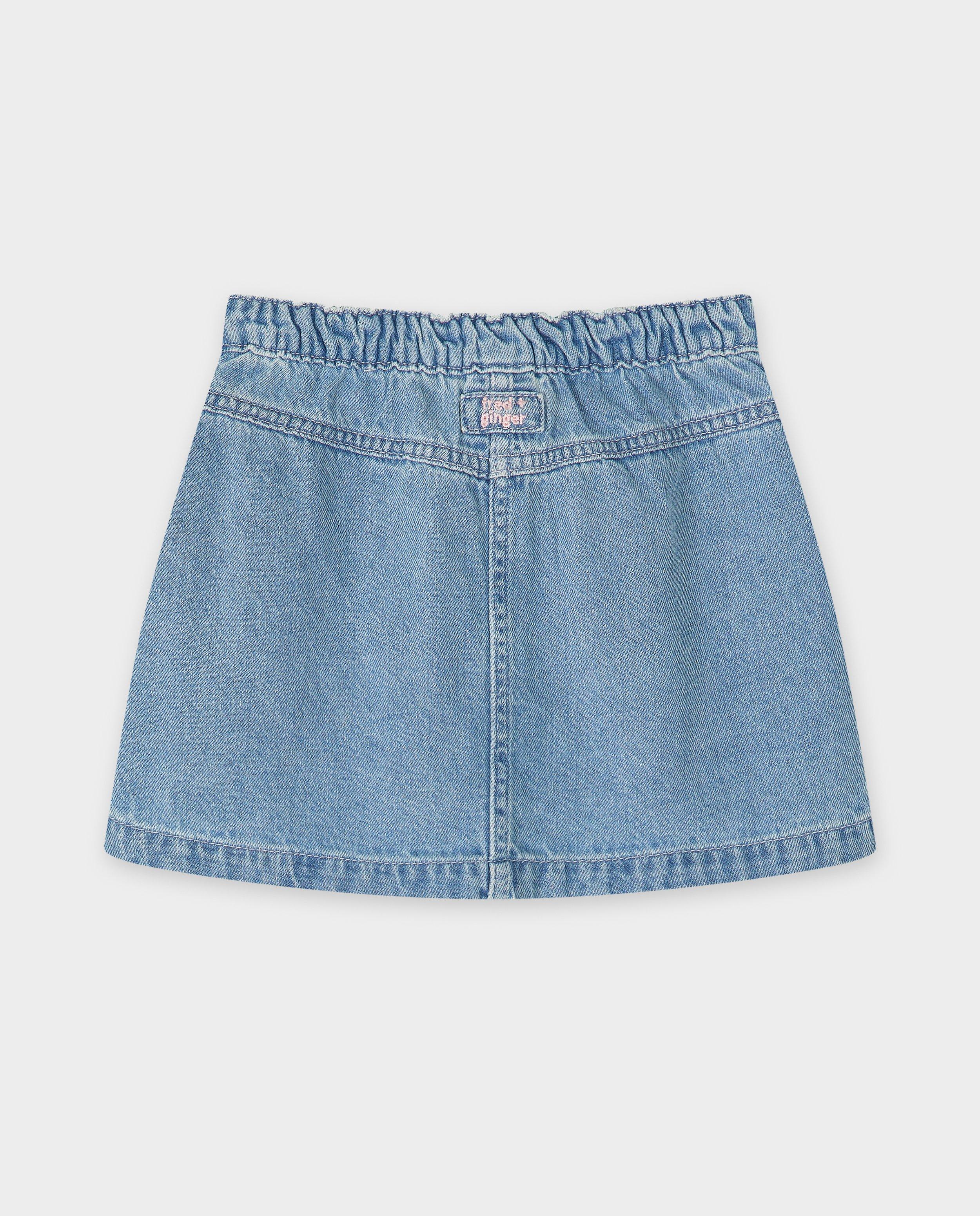 Rokken - Jeansrok met print honden