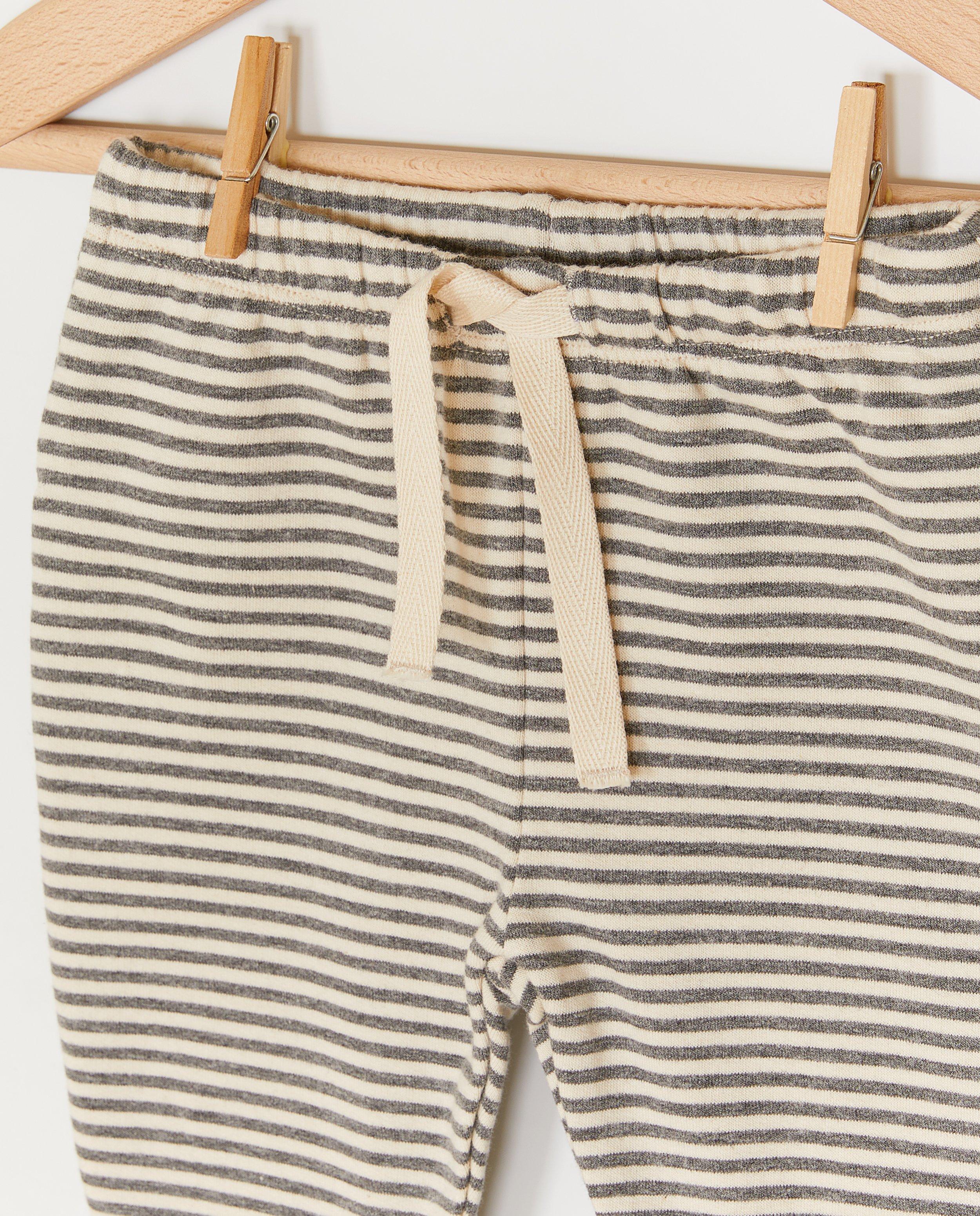 Leggings - Pantalon à rayures, regular fit