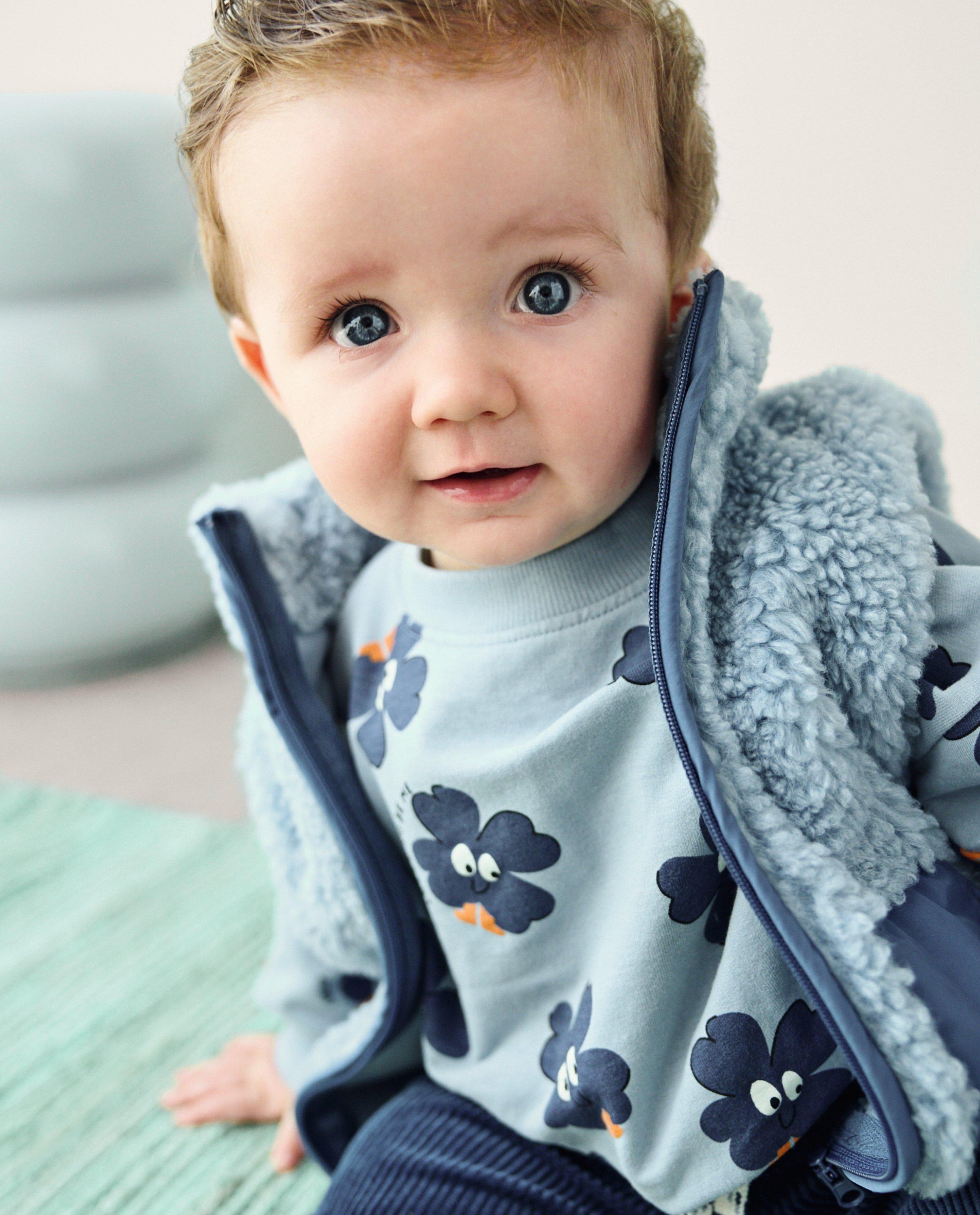 Sweat avec imprimé trèfles à quatre feuilles