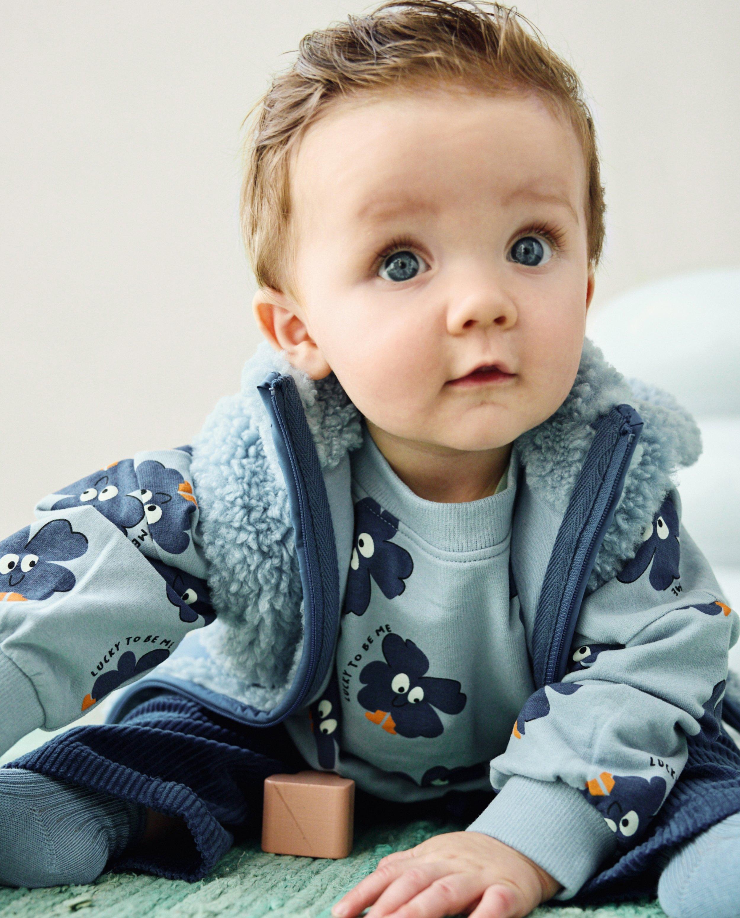 Sweaters - Sweater met print klavertjes vier