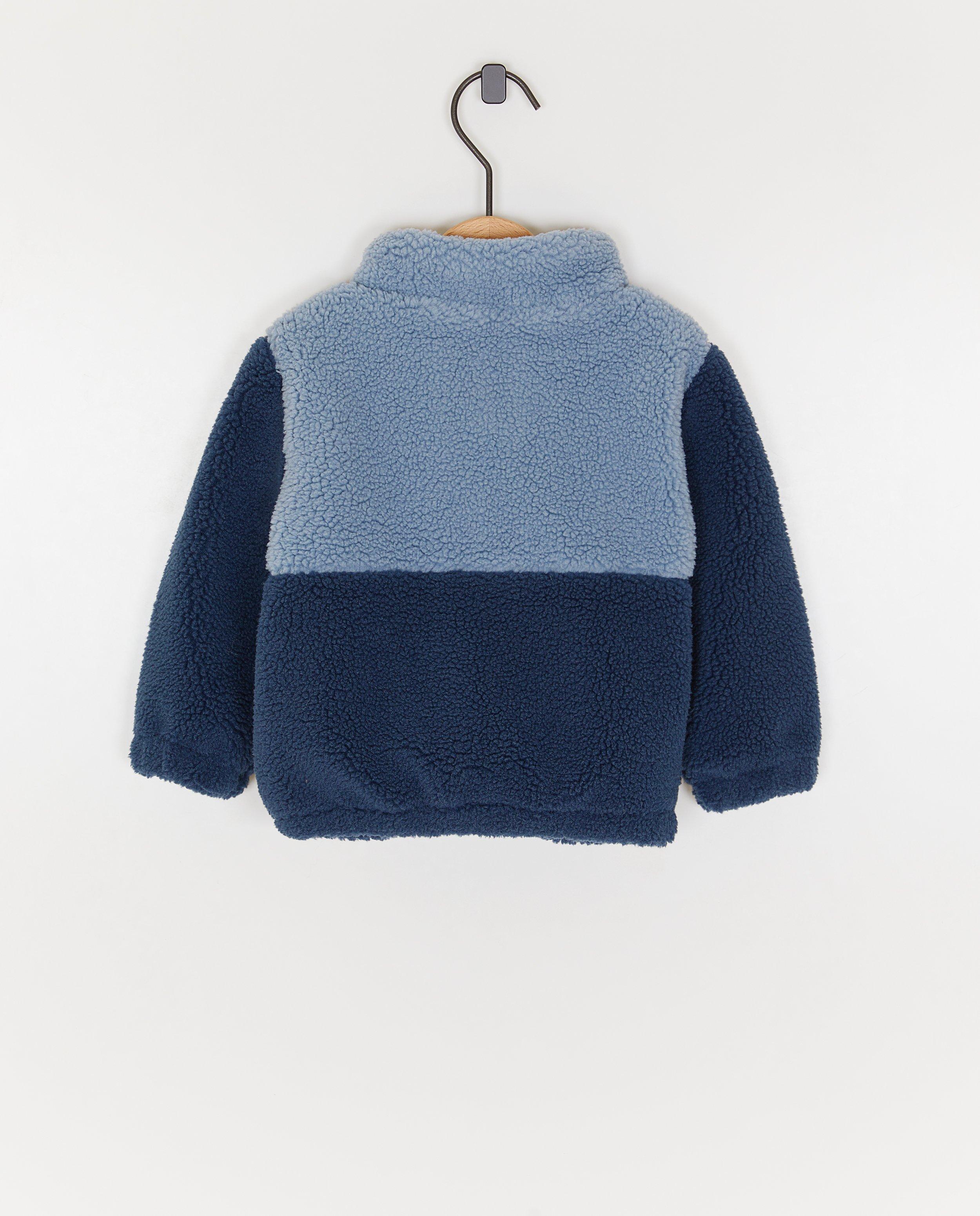 Blazers - Veste teddy en color block