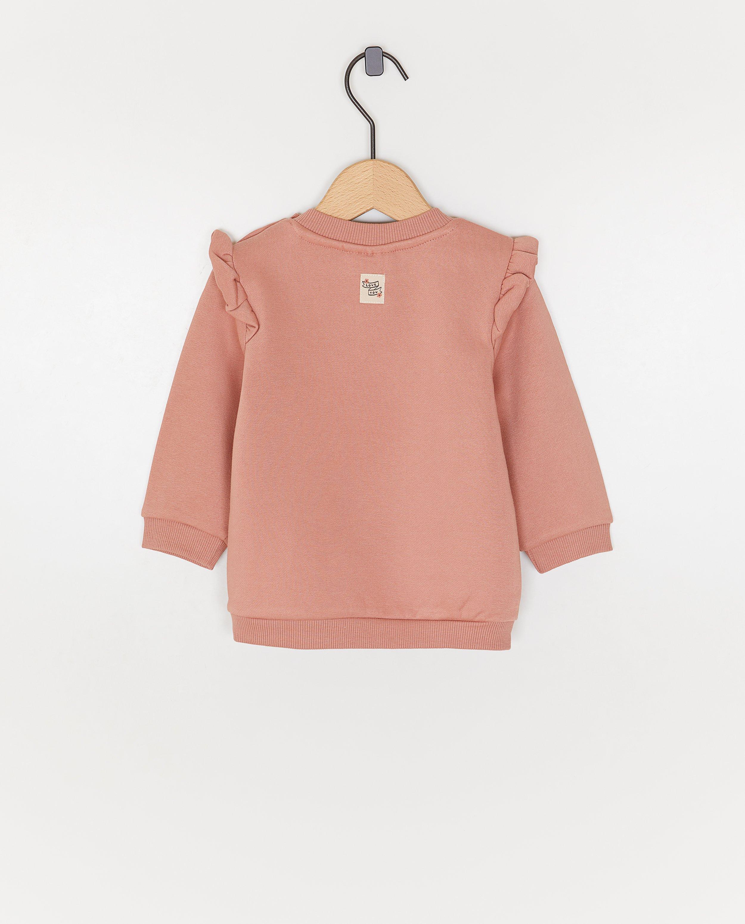 Sweaters - Sweater met geborduurd opschrift