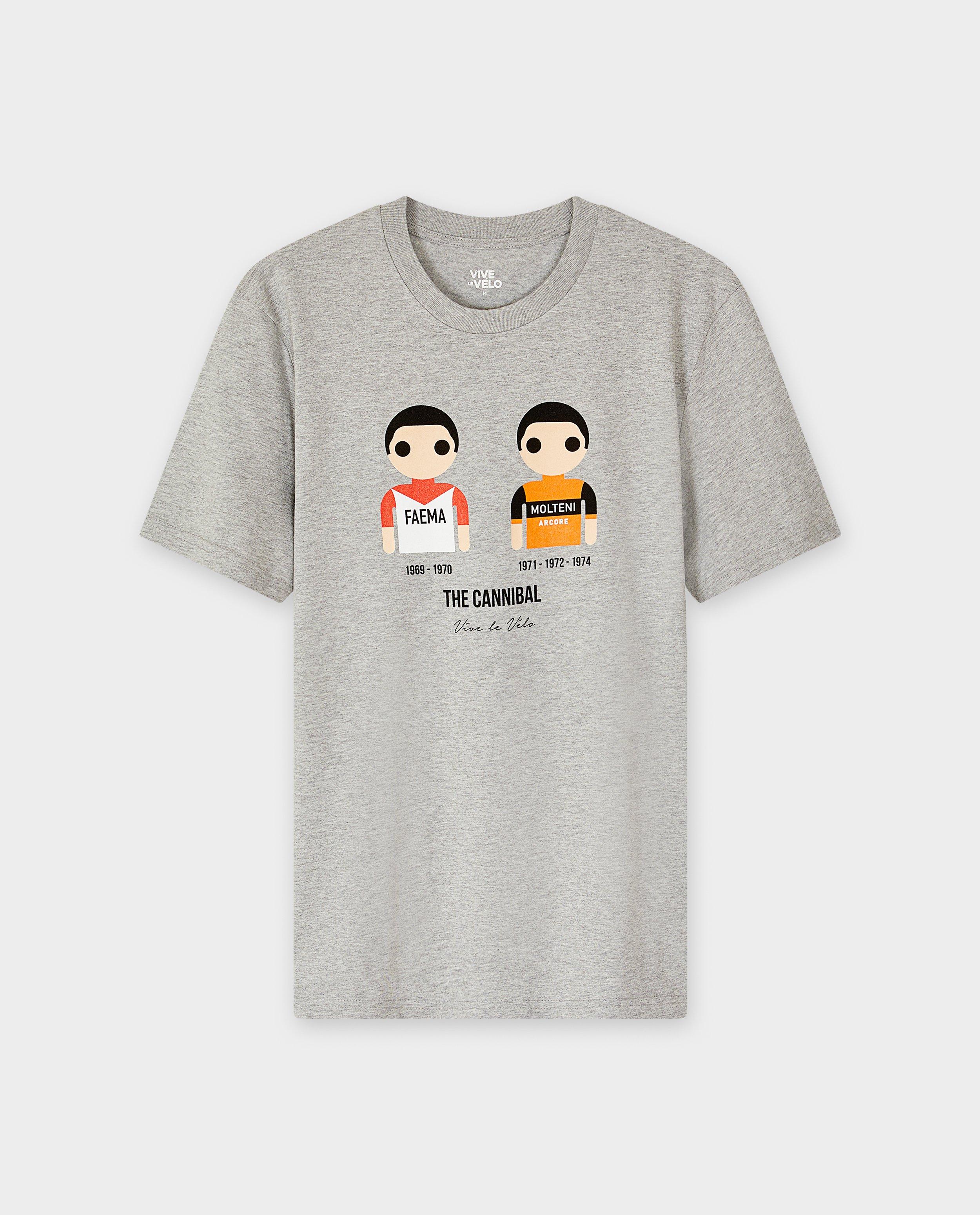T-shirt met print, S-XXL - null - Vive le vélo
