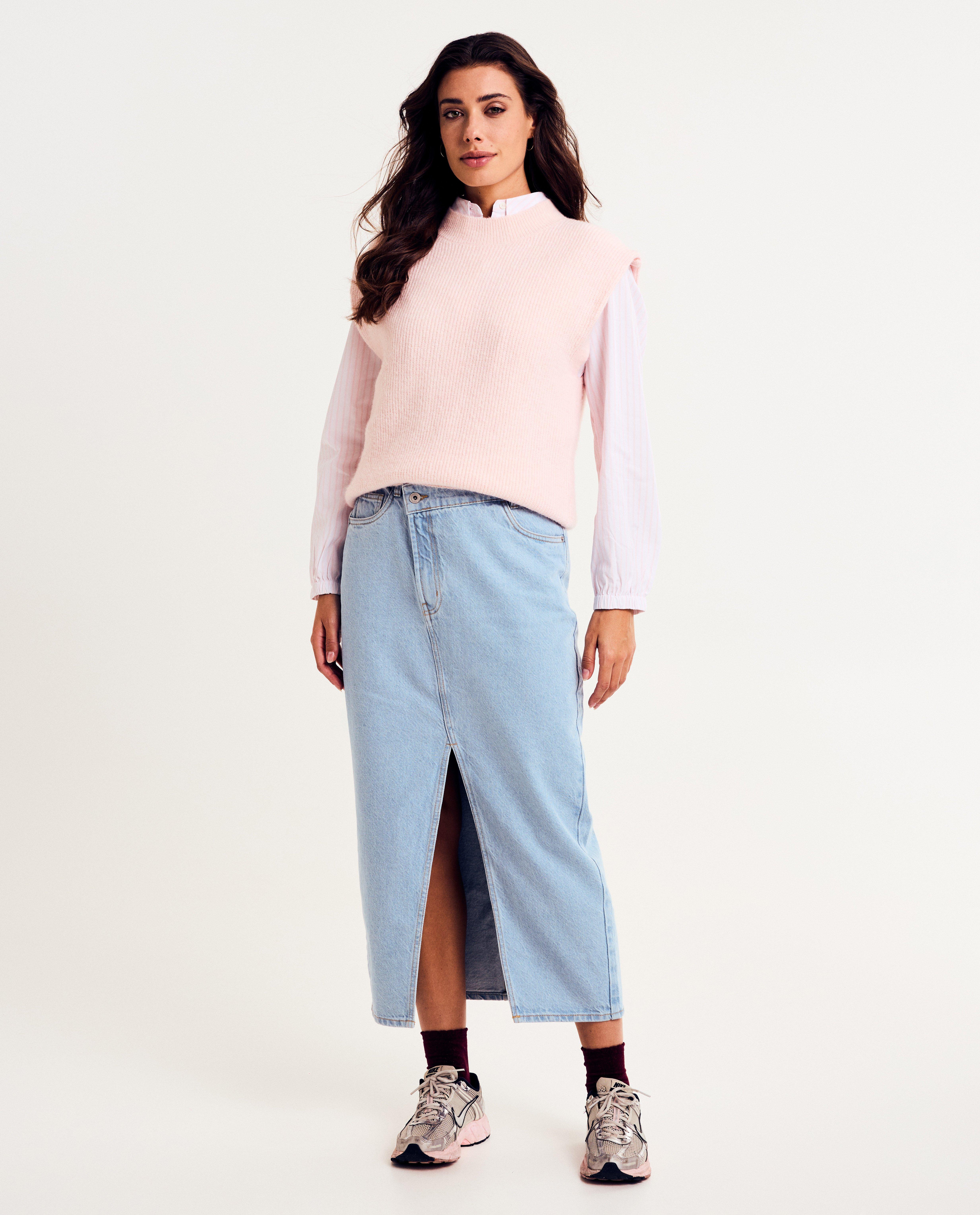 Hemd met strepen, loose fit - Product Detail - wit - afbeelding nummer 4