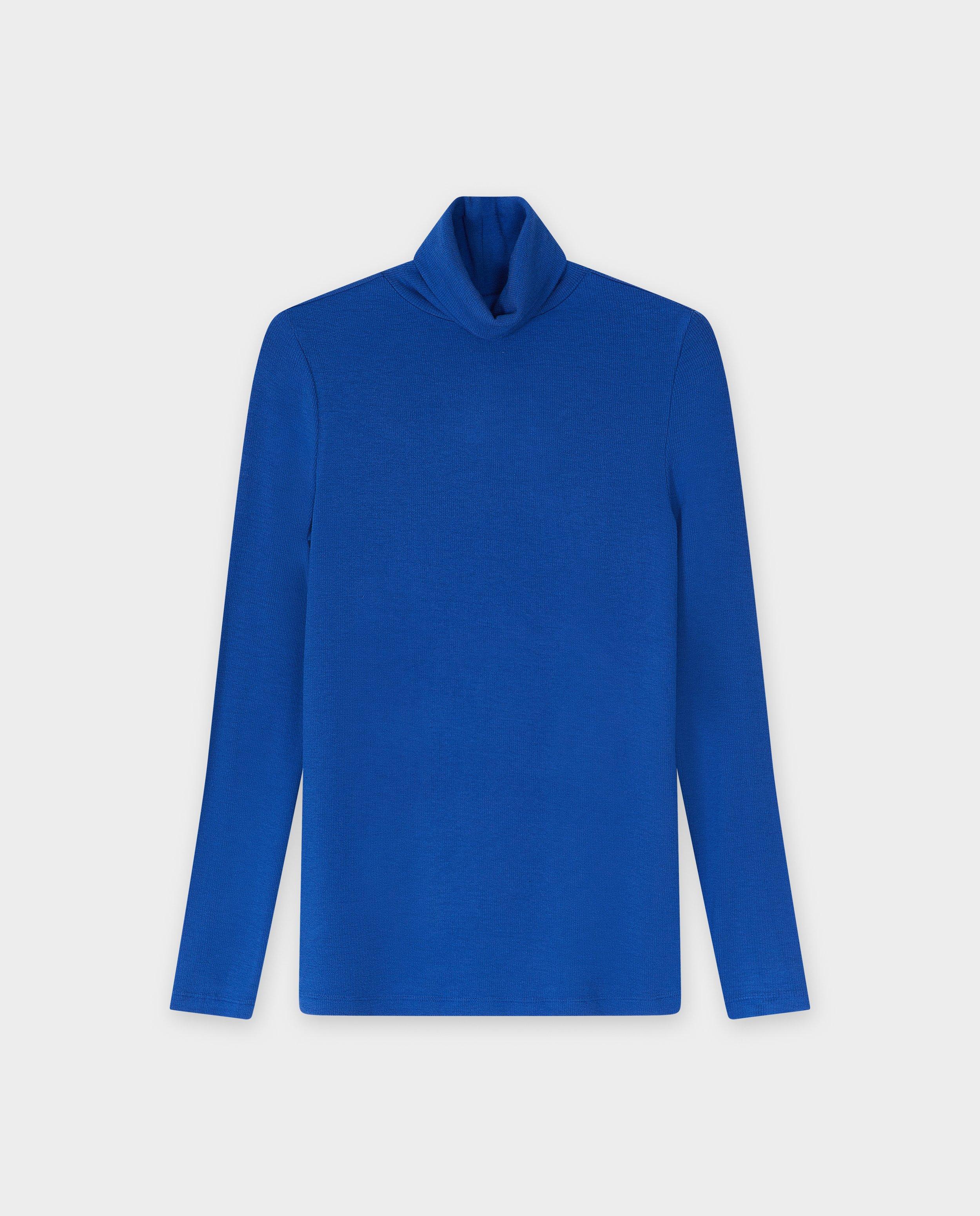 Rolkraagtrui met strepen - Product Detail - blauw - afbeelding nummer 4