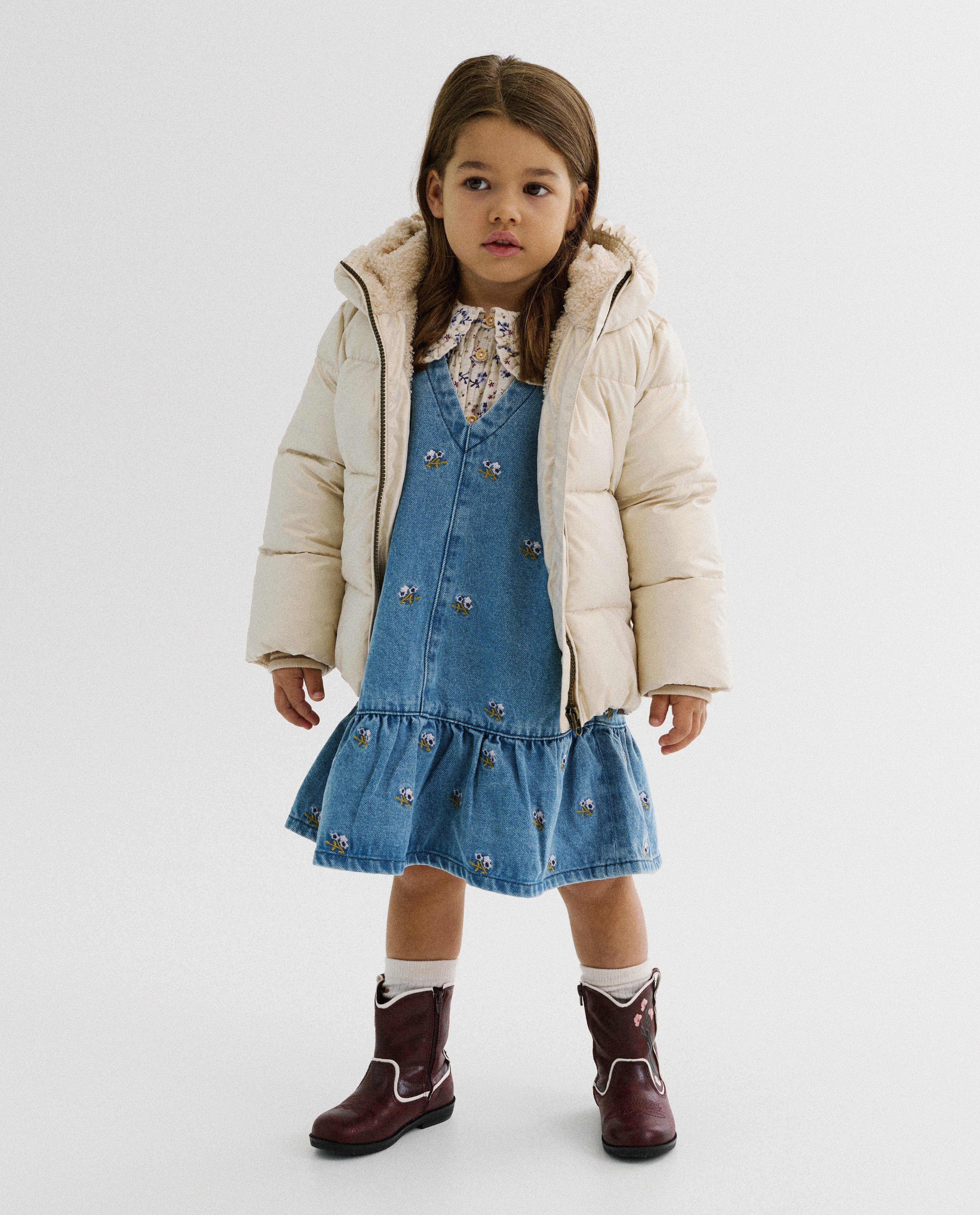 Teddys - Veste à motif matelassé, tailles 92 à 134