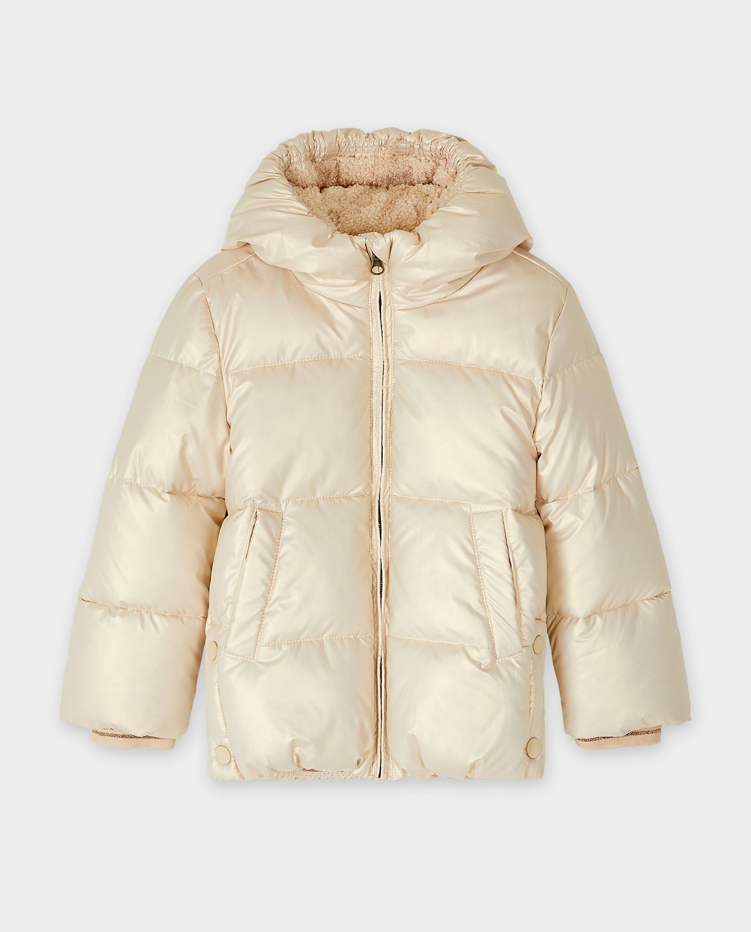 Poncho's en teddy's - Jas met doorgestikt patroon, 92-134