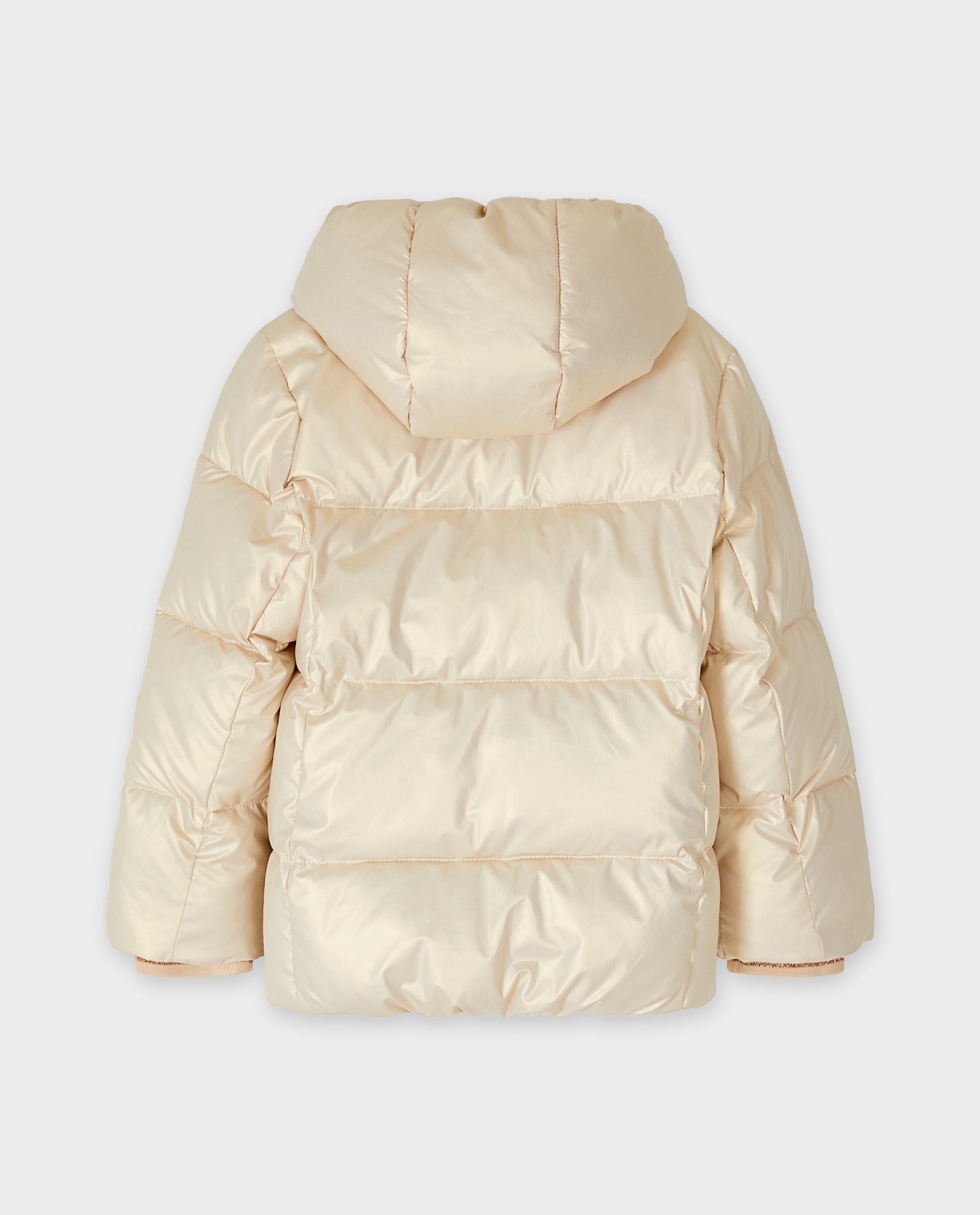 Poncho's en teddy's - Jas met doorgestikt patroon, 92-134