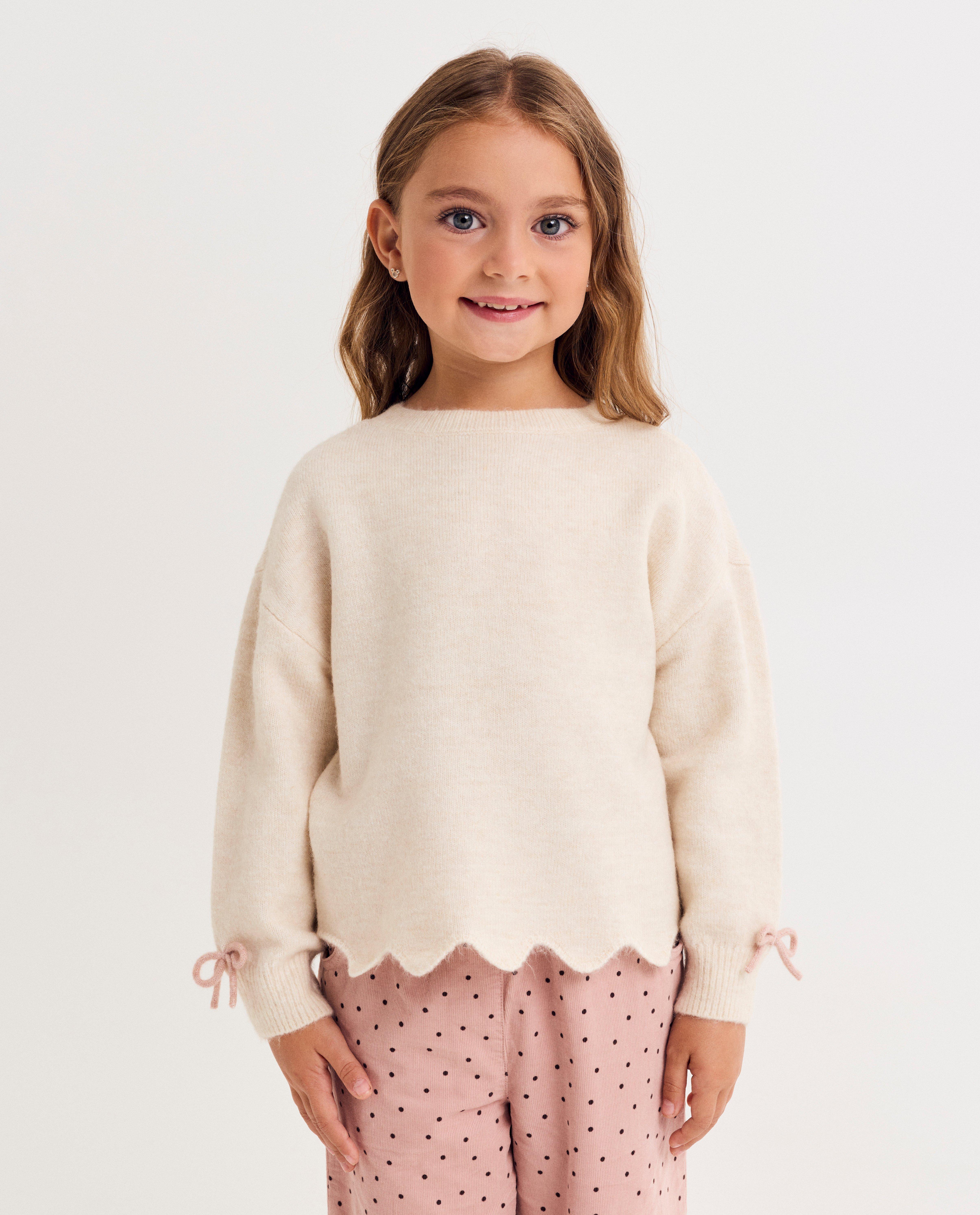 Trui met strikjes, 98-128 - null - NICEfamily