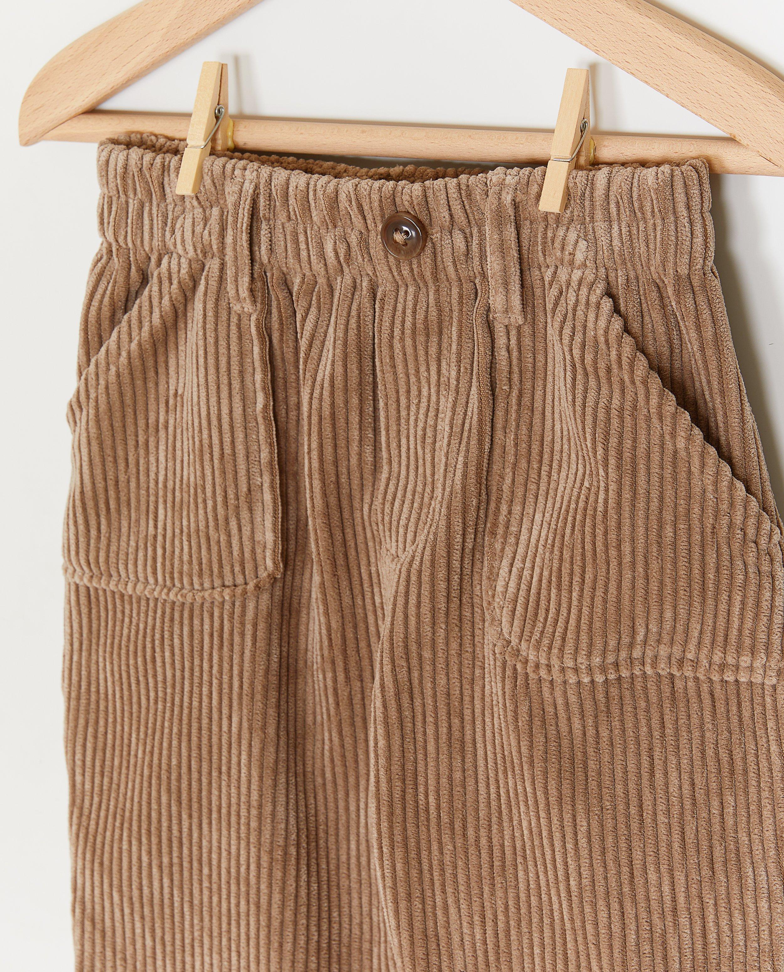 Broeken - Broek van ribfluweel, baggy fit, 62-92