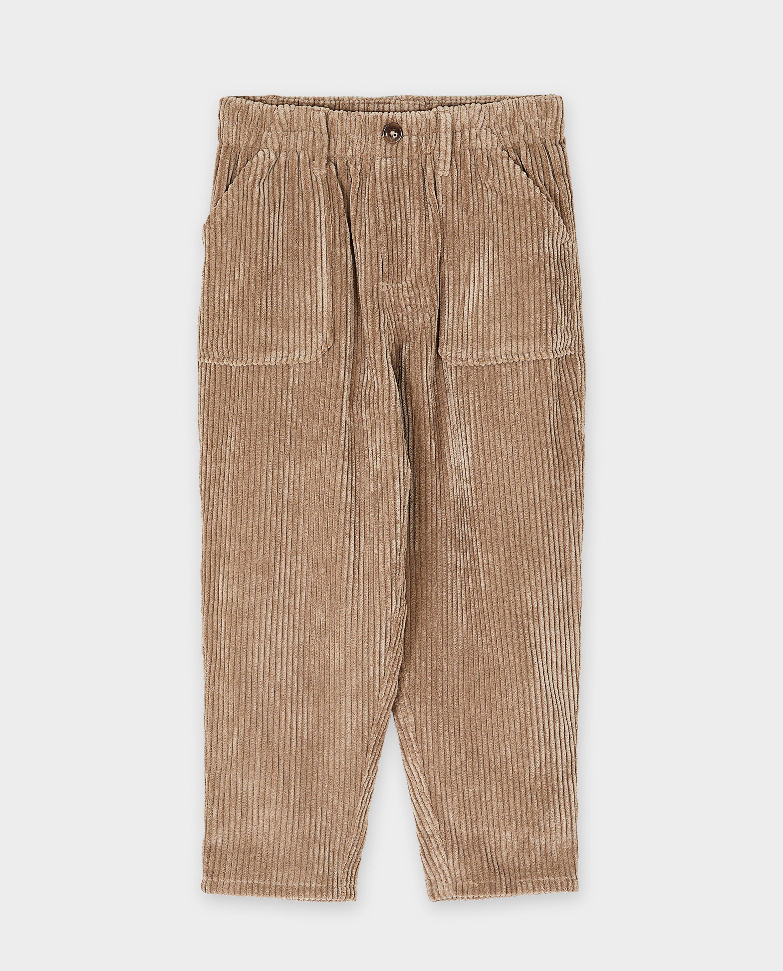 Broeken - Broek van ribfluweel, baggy fit, 98-128