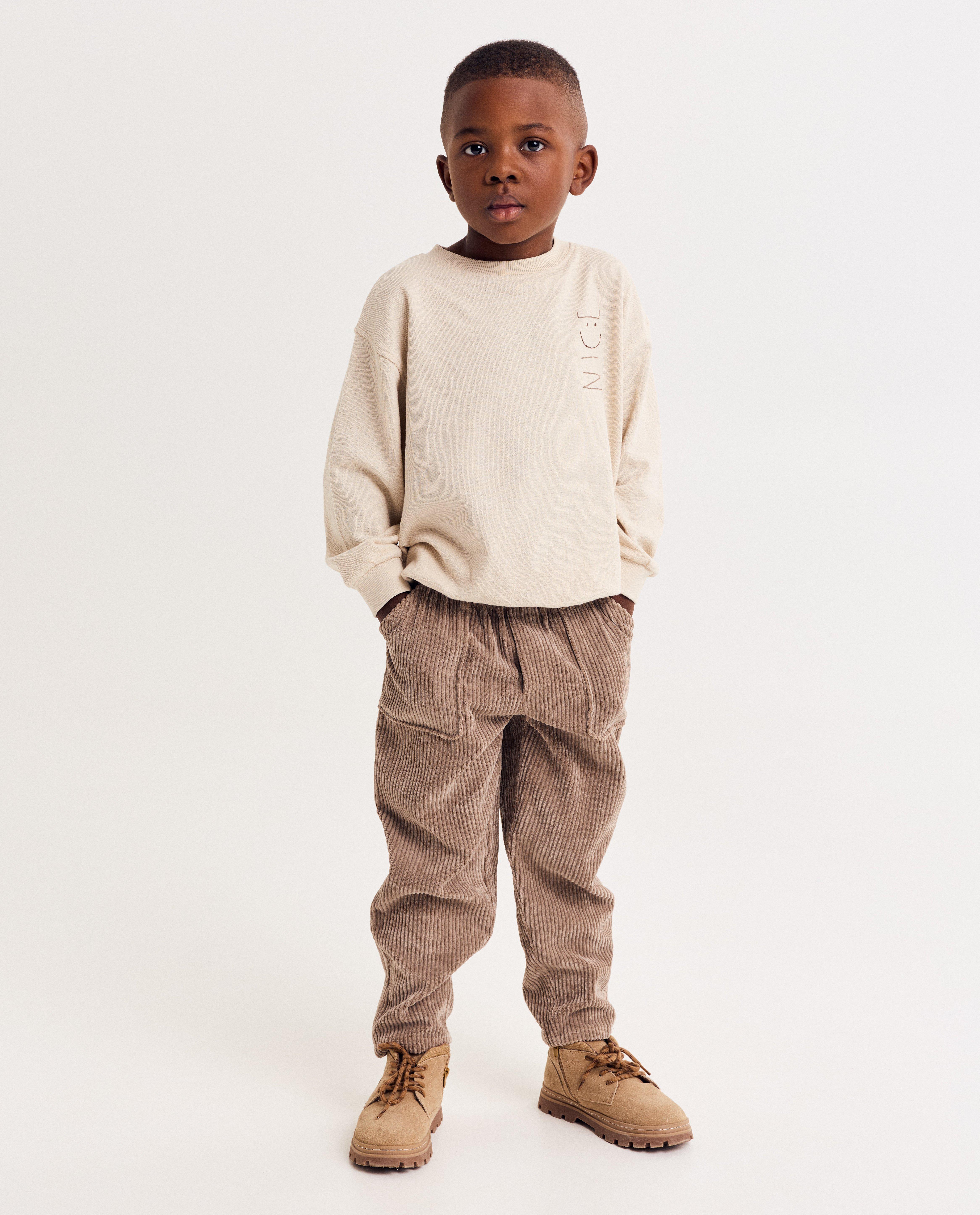 Sweaters - Sweater met geborduurd opschrift NICE, 98-128