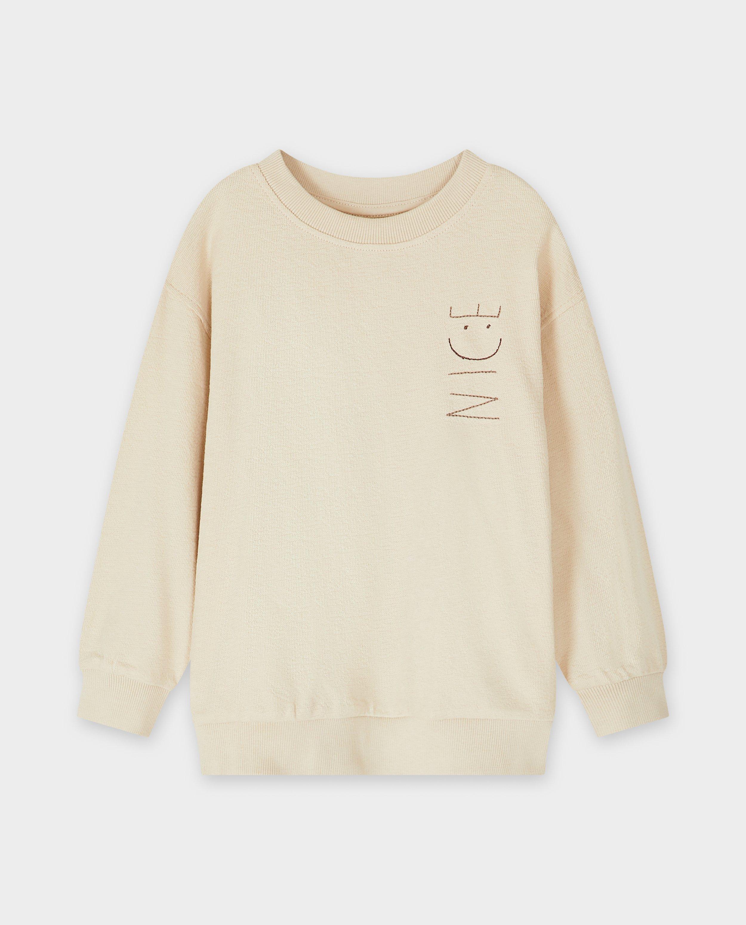 Sweaters - Sweater met geborduurd opschrift NICE, 98-128