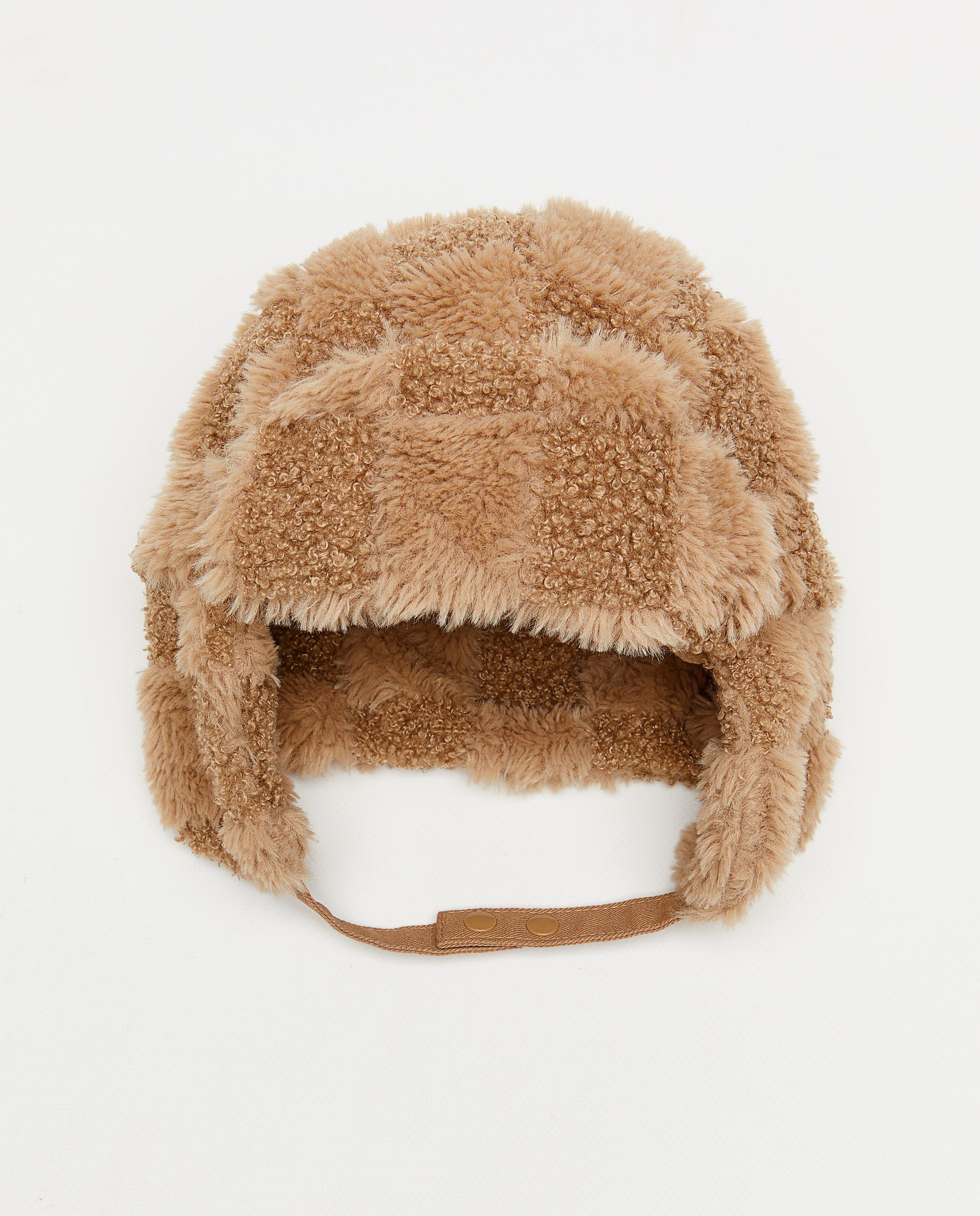 Breigoed - Teddy muts met ruiten