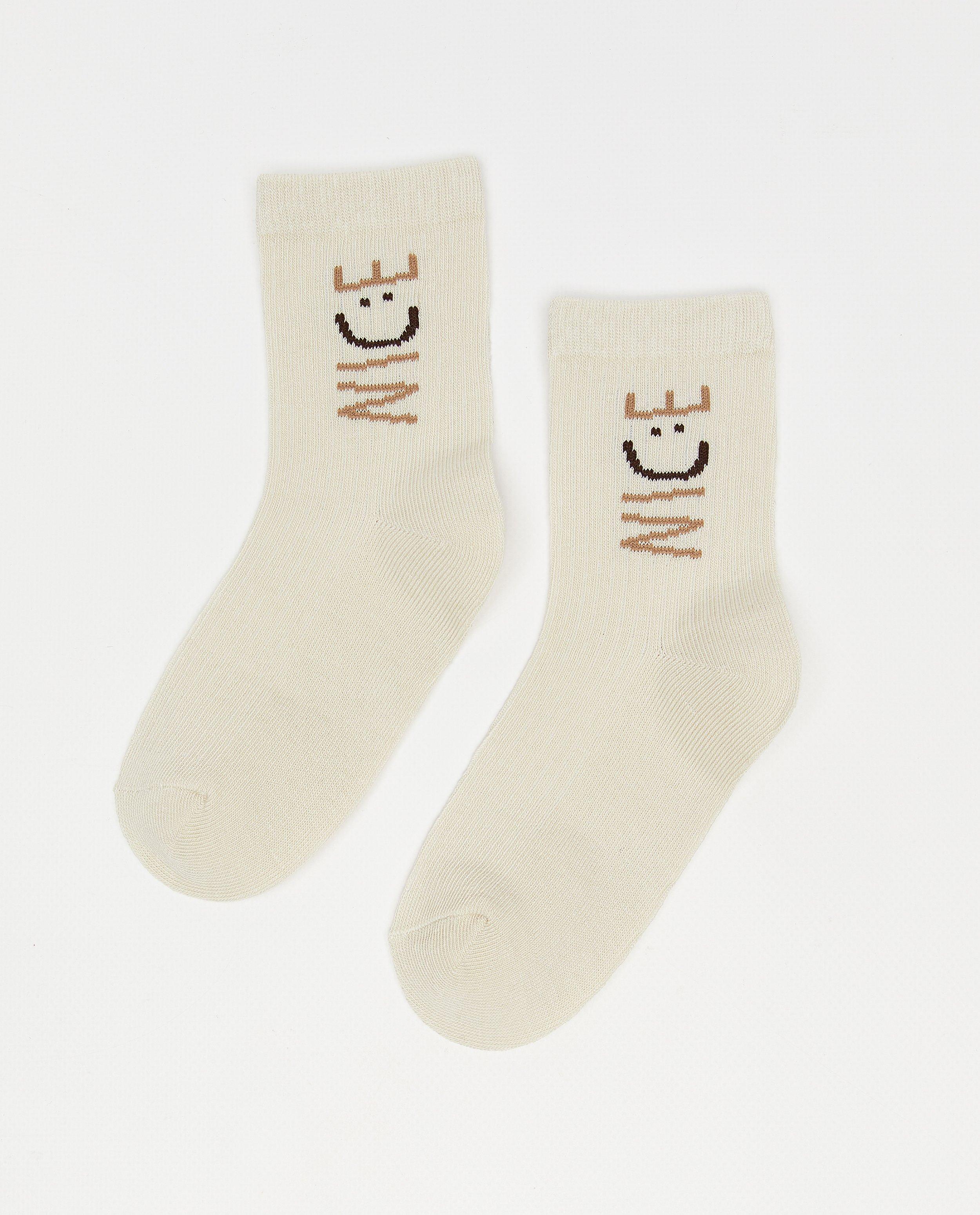 Chaussettes - Chaussettes avec inscription NICE, 23-34