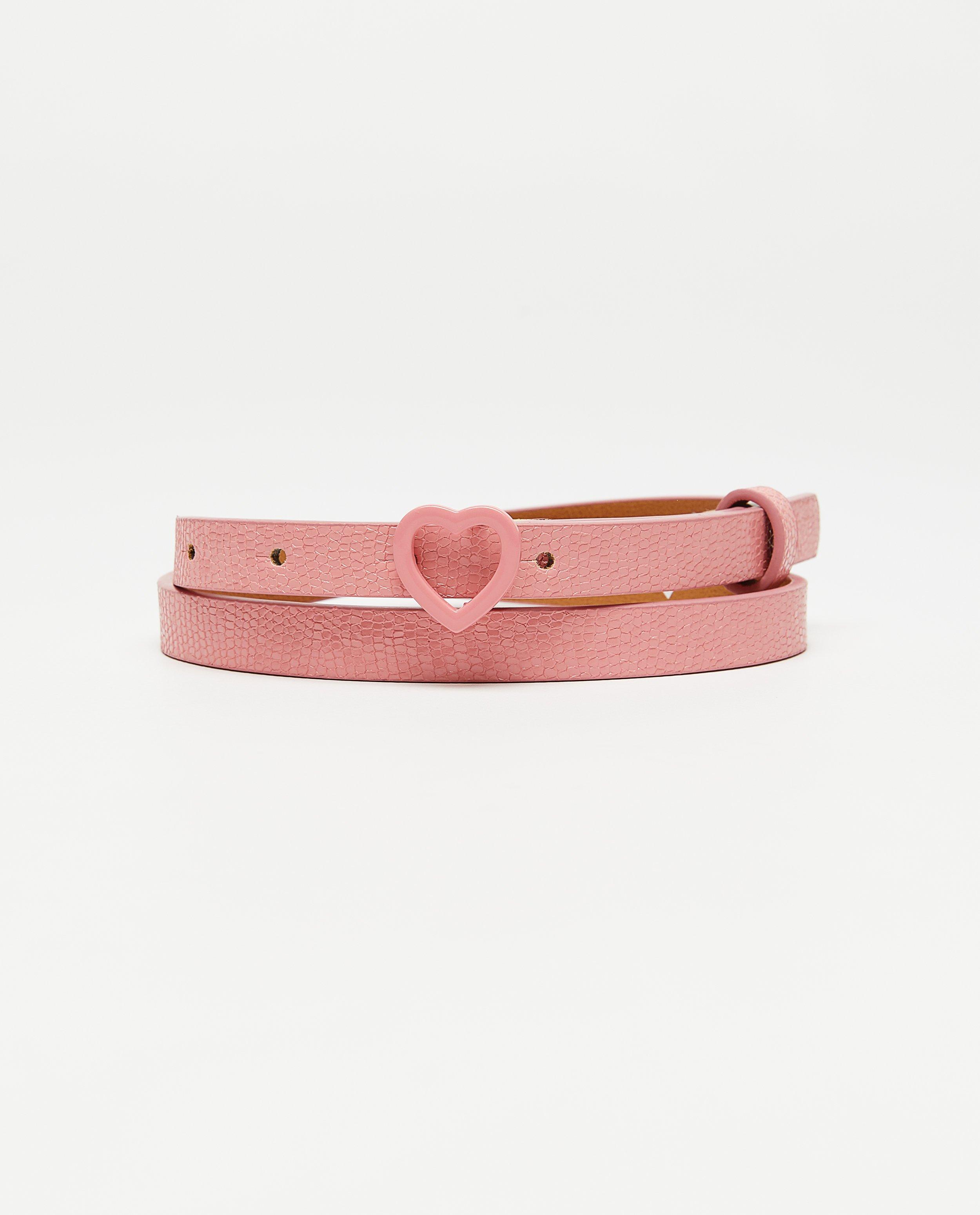 Roze riem met hartvormige gesp - Product Detail - roze - afbeelding nummer 1