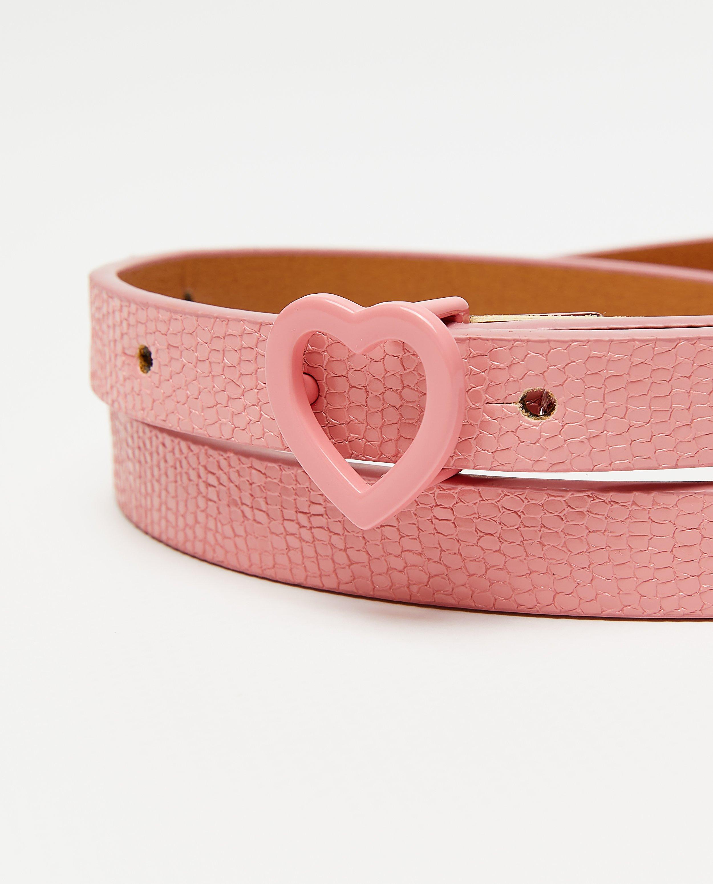Roze riem met hartvormige gesp - Product Detail - roze - afbeelding nummer 2