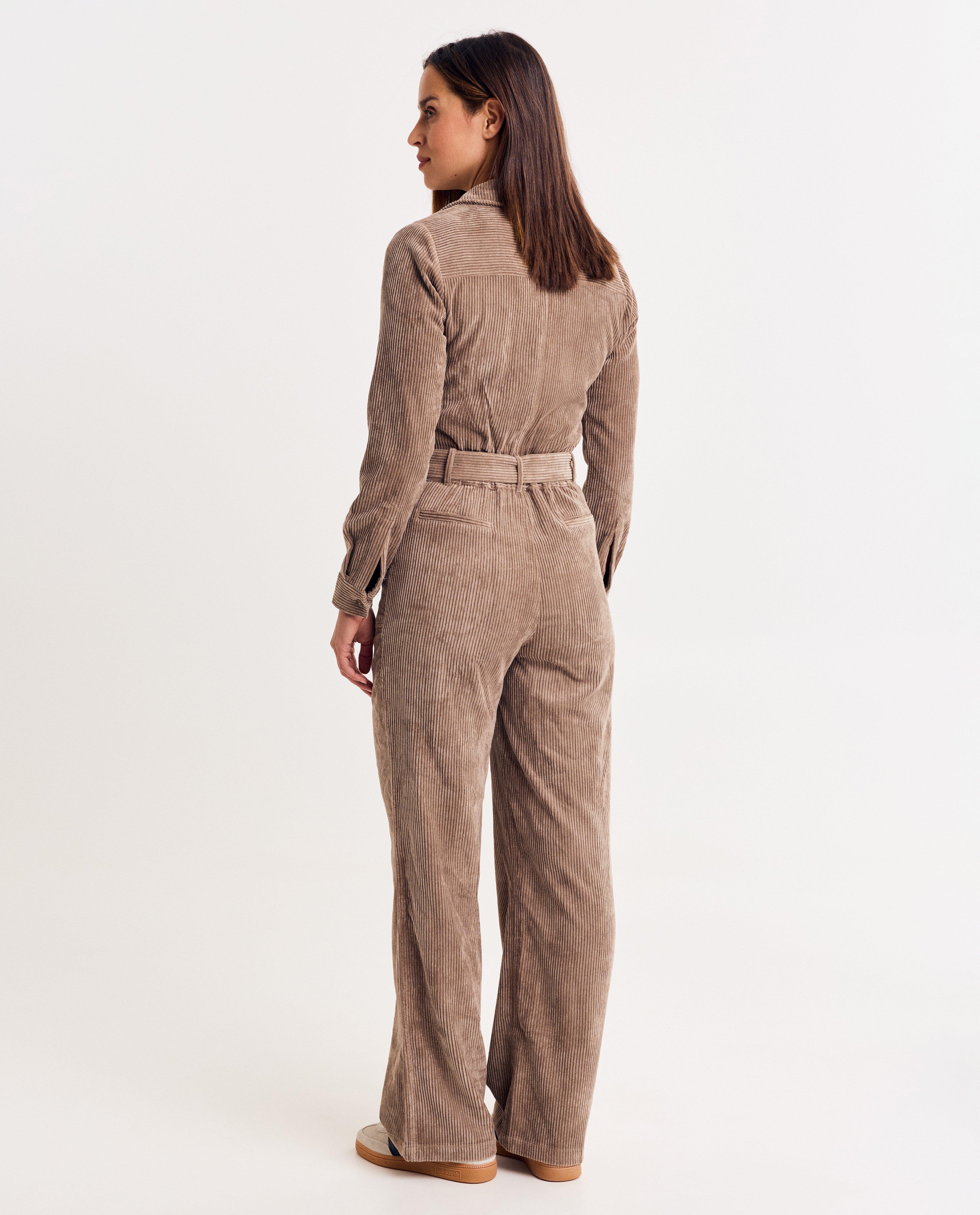 Jumpsuit - Jumpsuit van ribfluweel