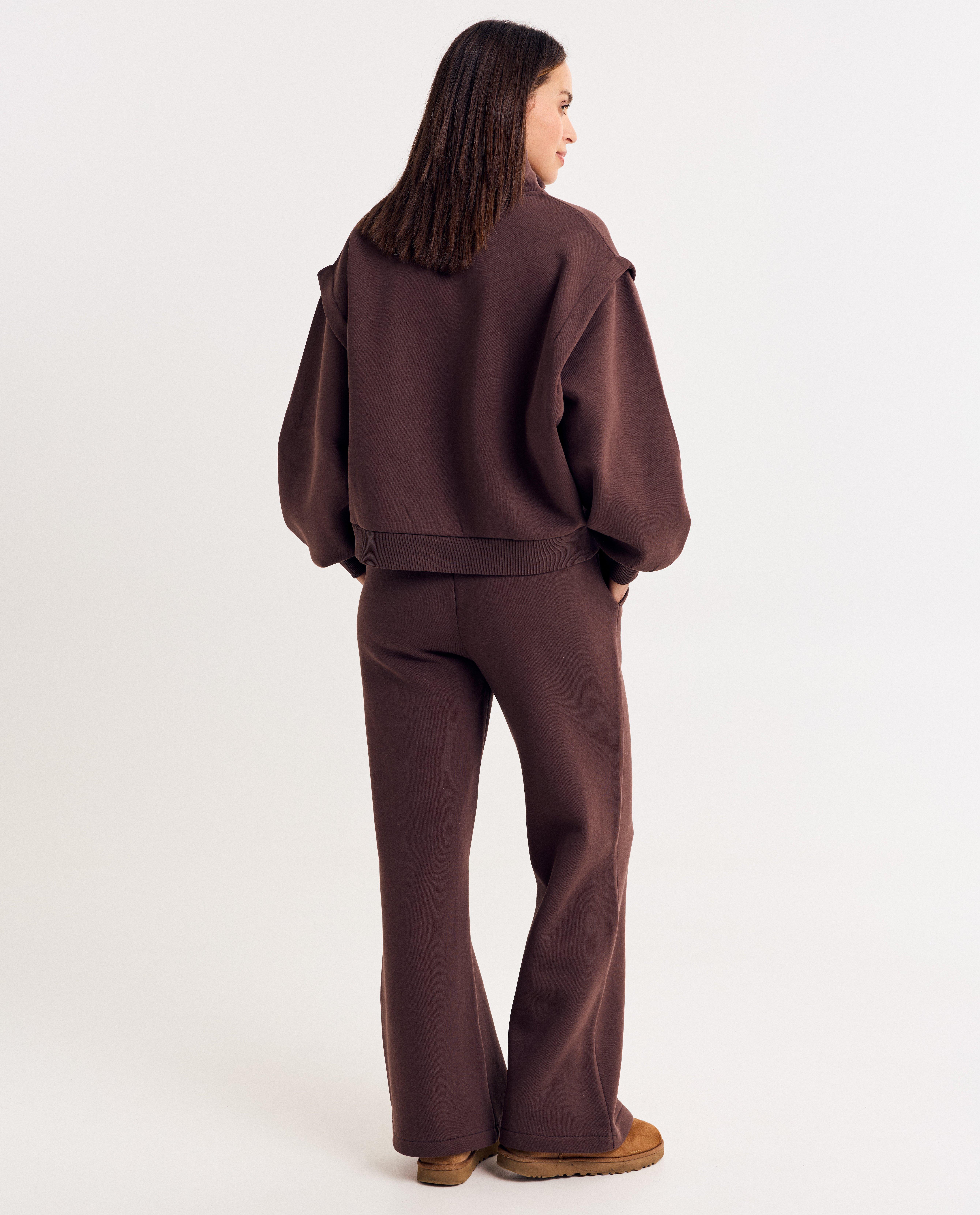 Broeken - Joggingbroek met siernaden, loose fit