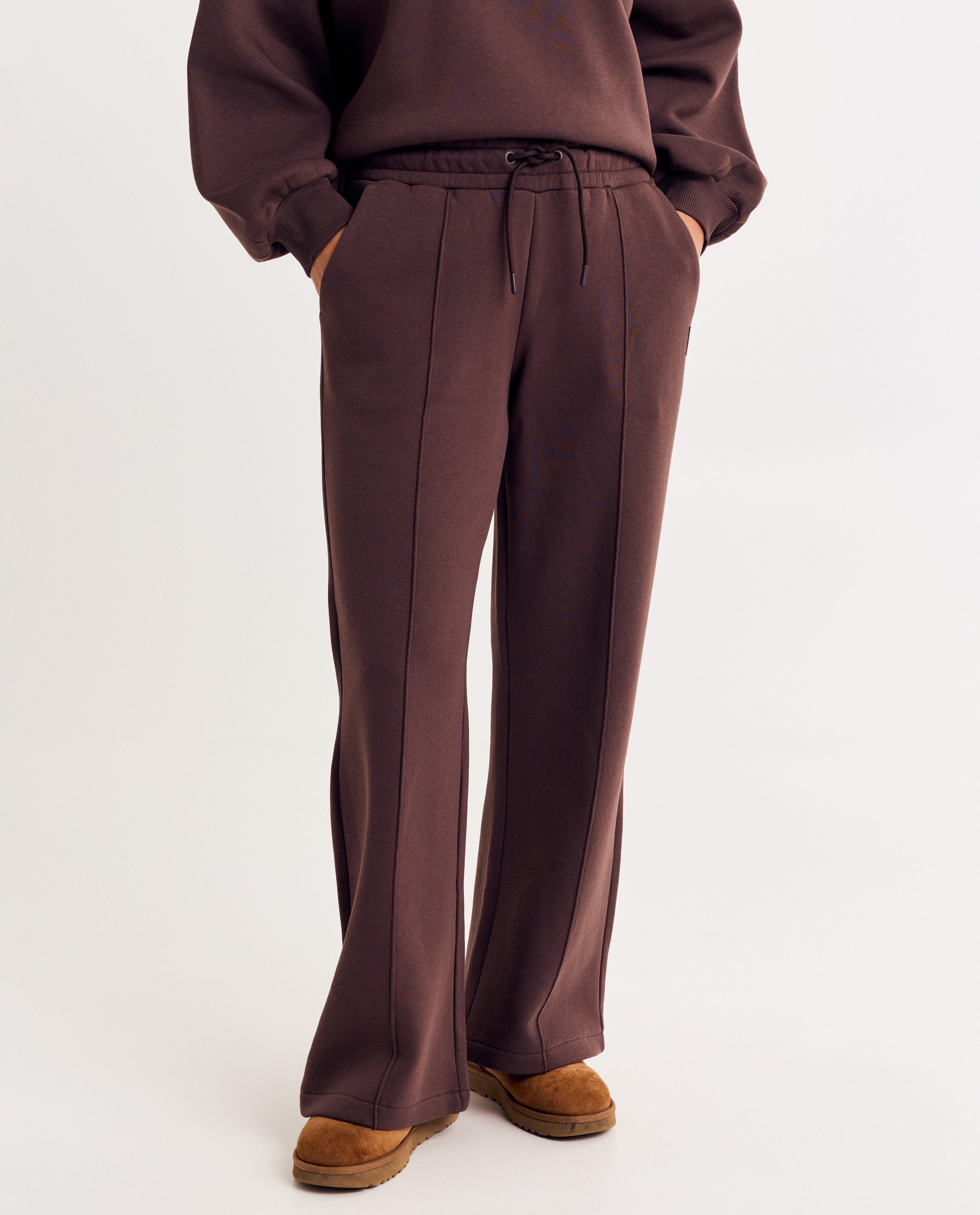 Broeken - Joggingbroek met siernaden, loose fit