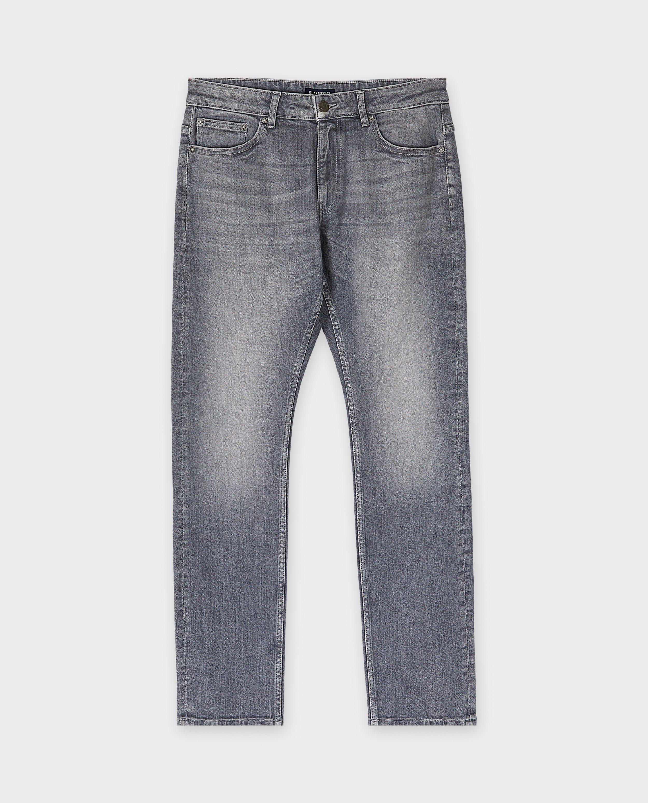 Jeans - Grijze jeans, slim fit