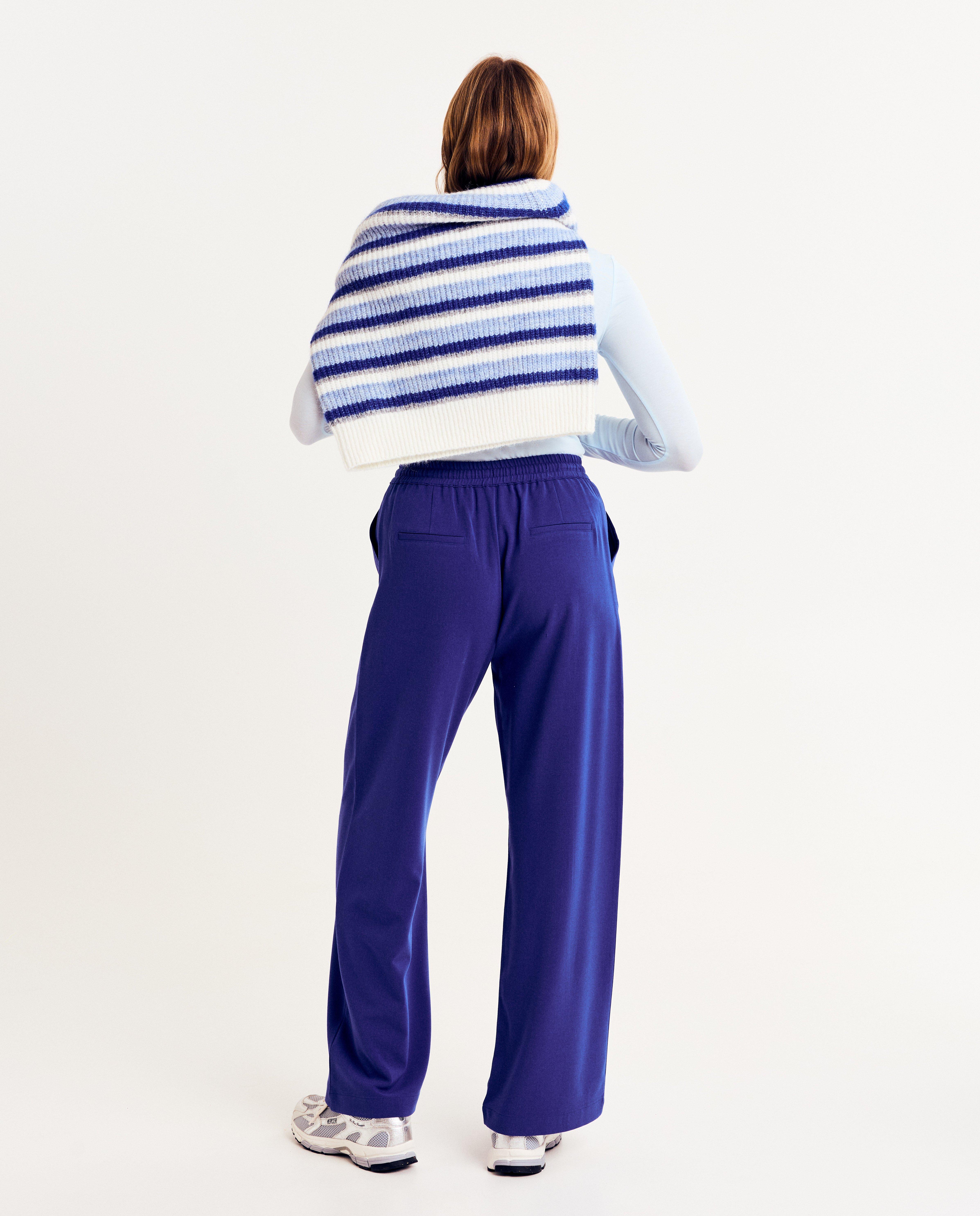 Pantalons - Pantalon bleu, loose fit