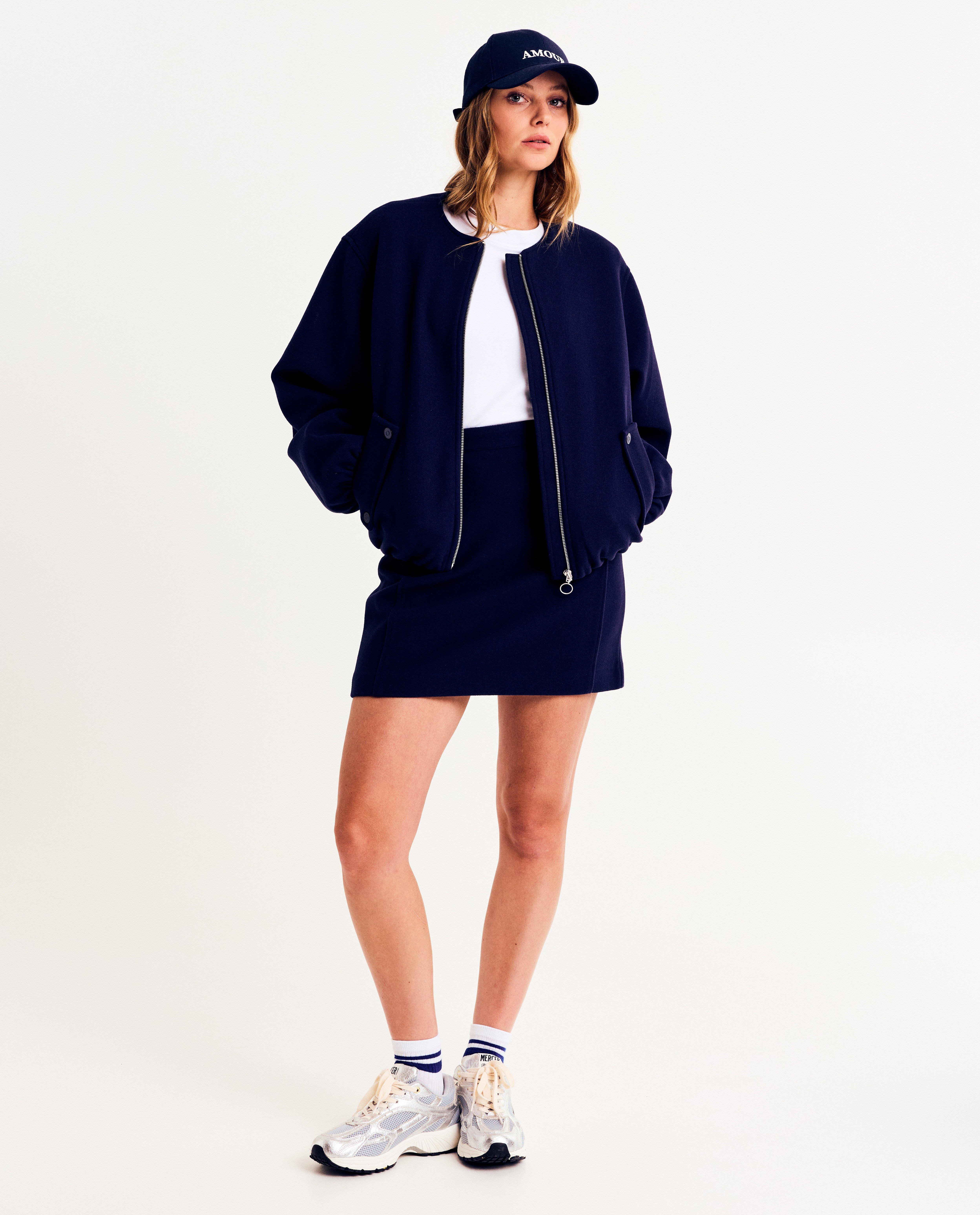 Blazers - Blouson bomber bleu marine