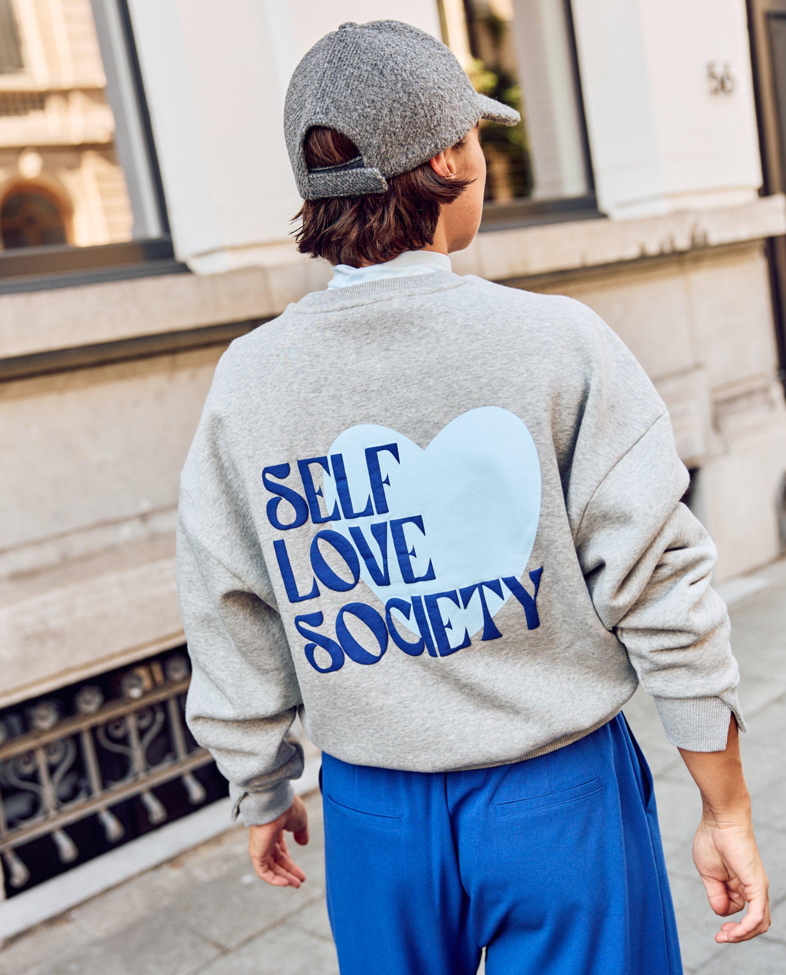 Sweat avec imprimé au dos