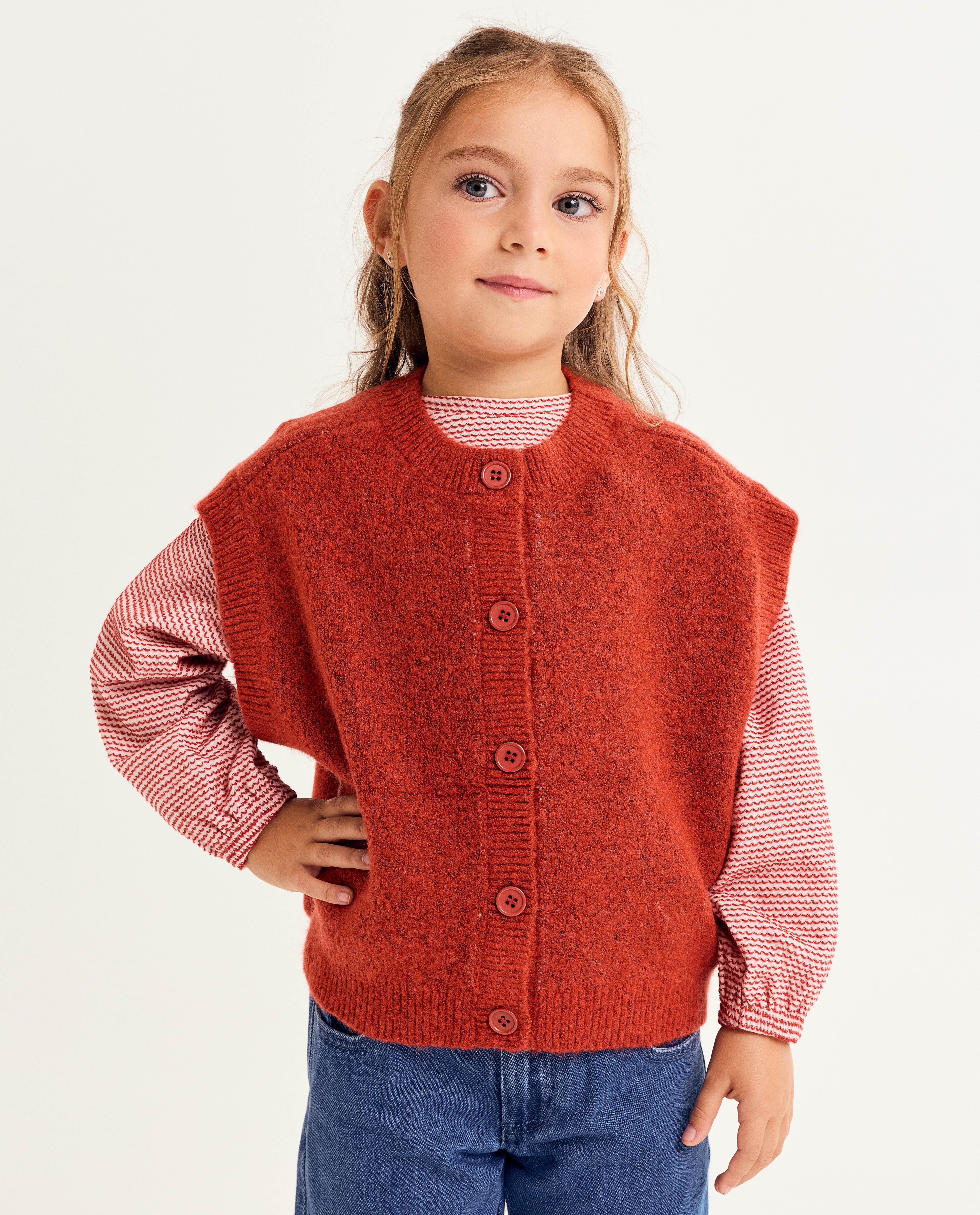 Cardigan - Cardigan met backprint