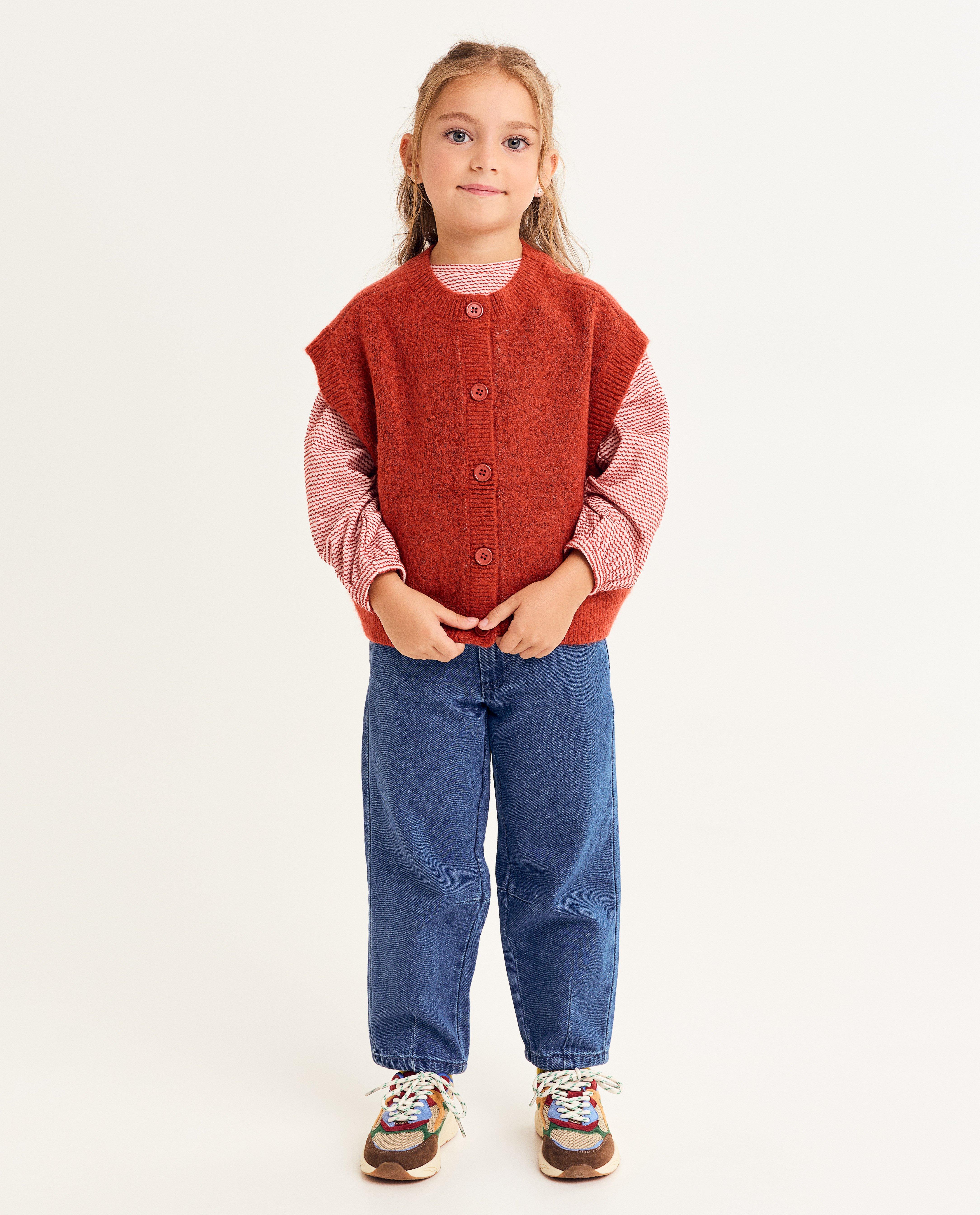 Cardigan - Cardigan met backprint