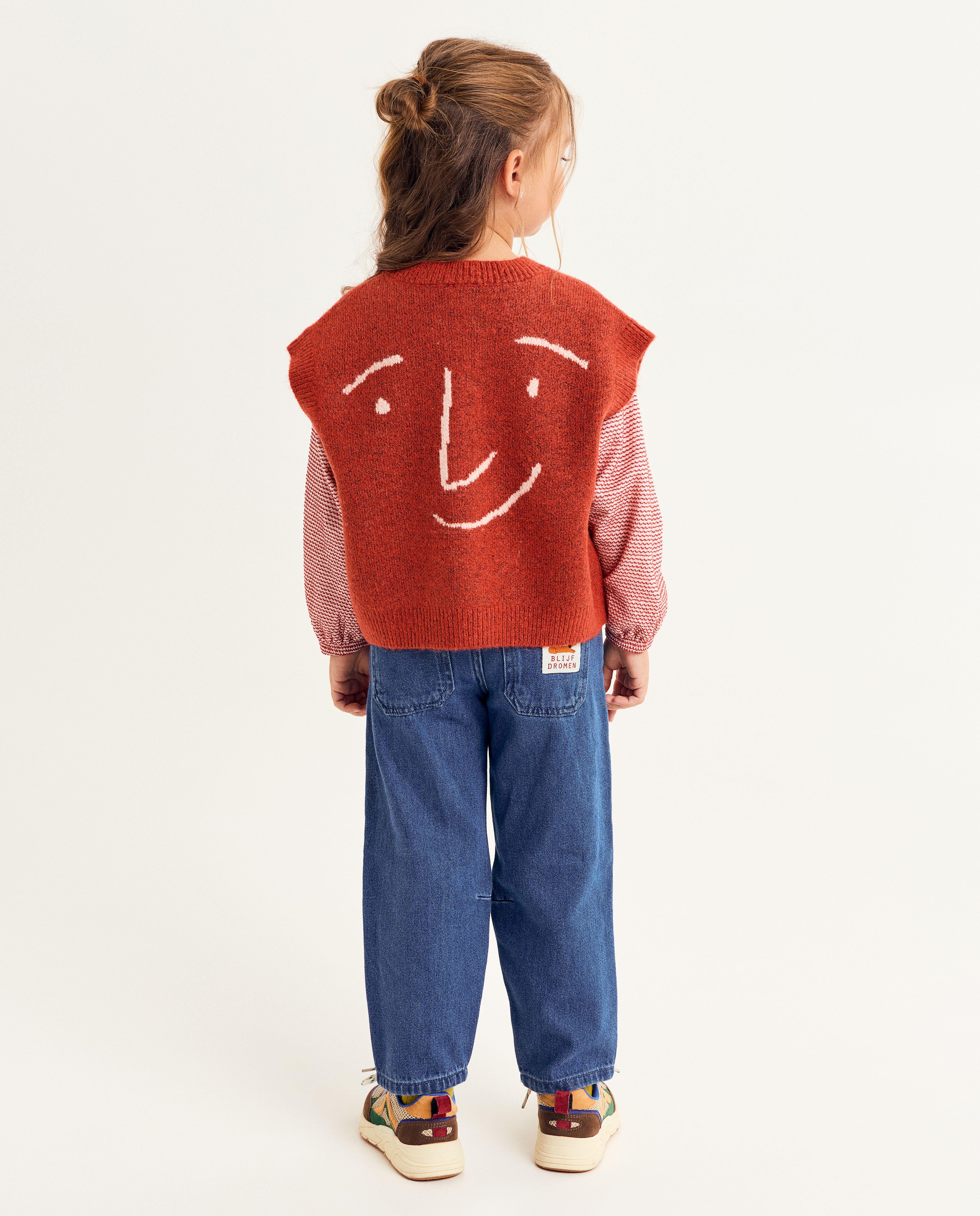 Cardigan - Cardigan met backprint