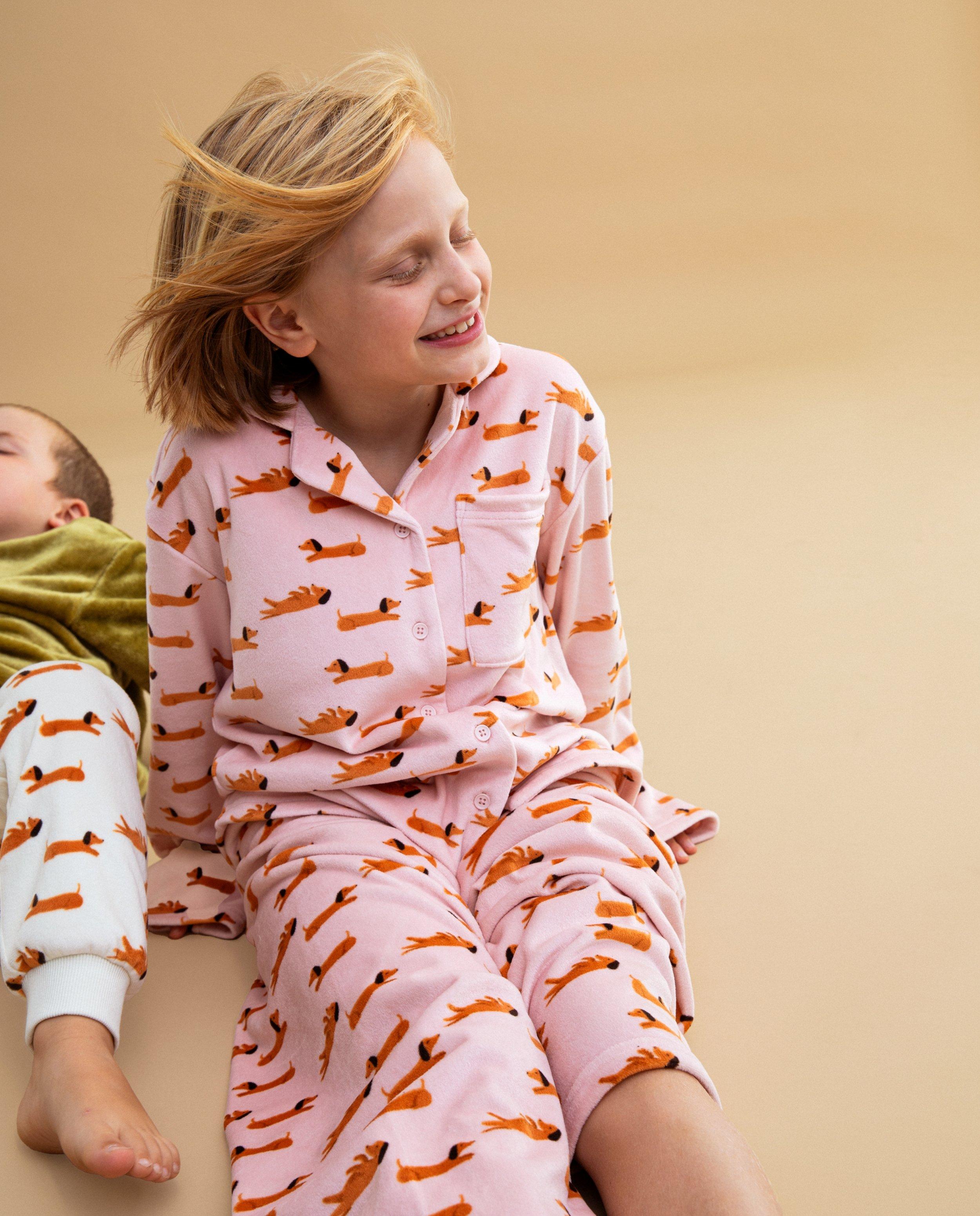 Pyjama met hondenprint, unisex