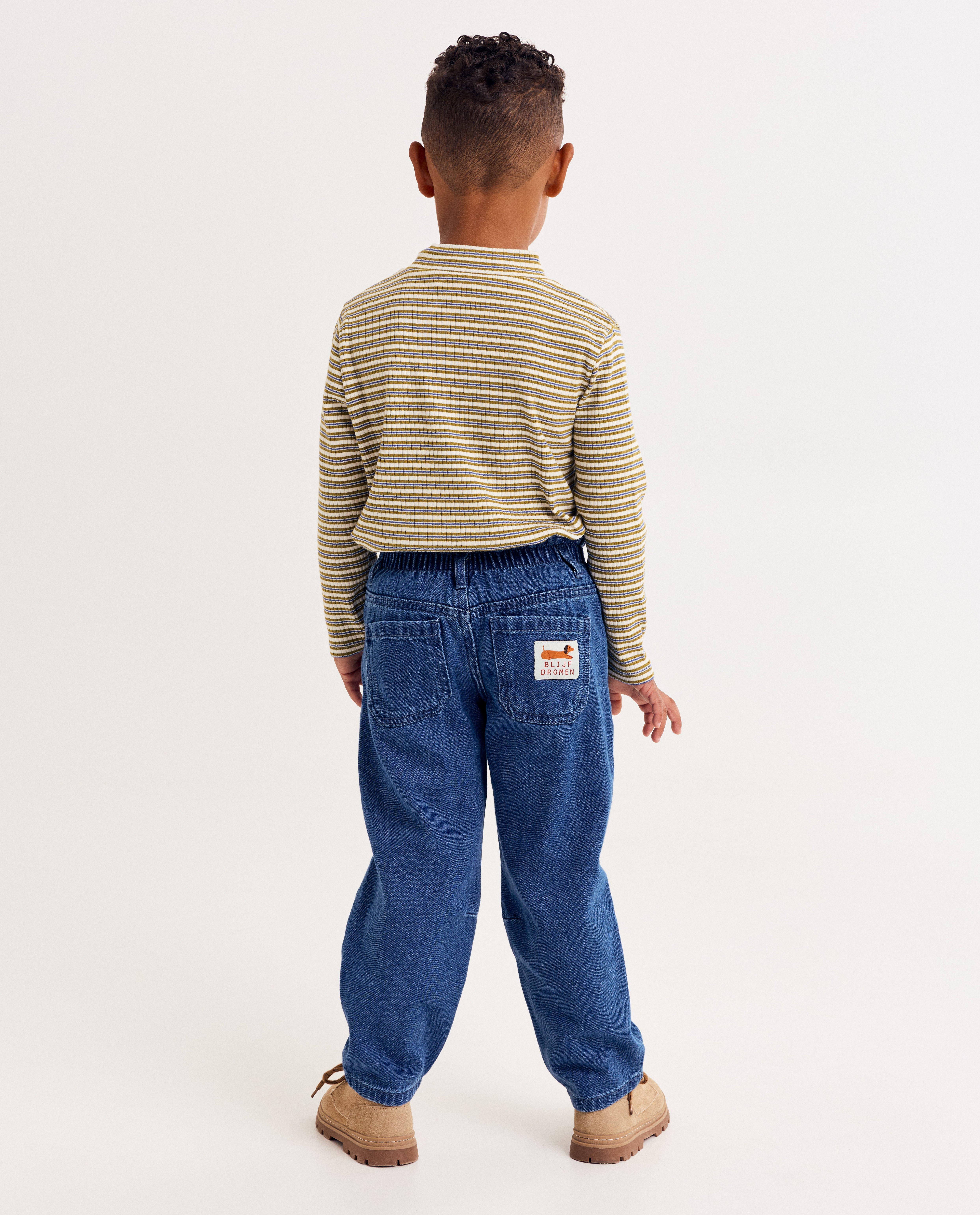 T-shirts - Longsleeve met strepen, unisex