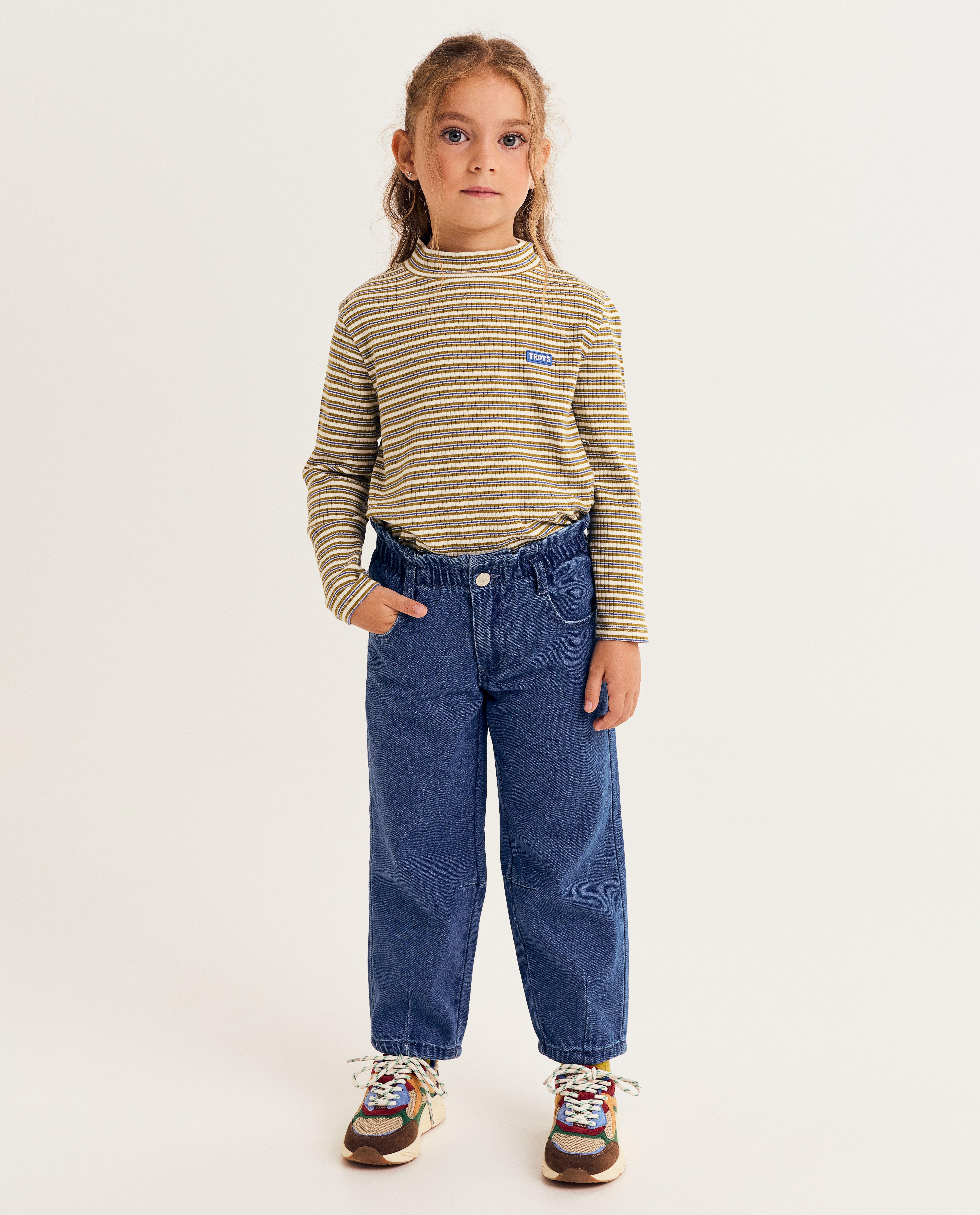 T-shirts - Longsleeve met strepen, unisex