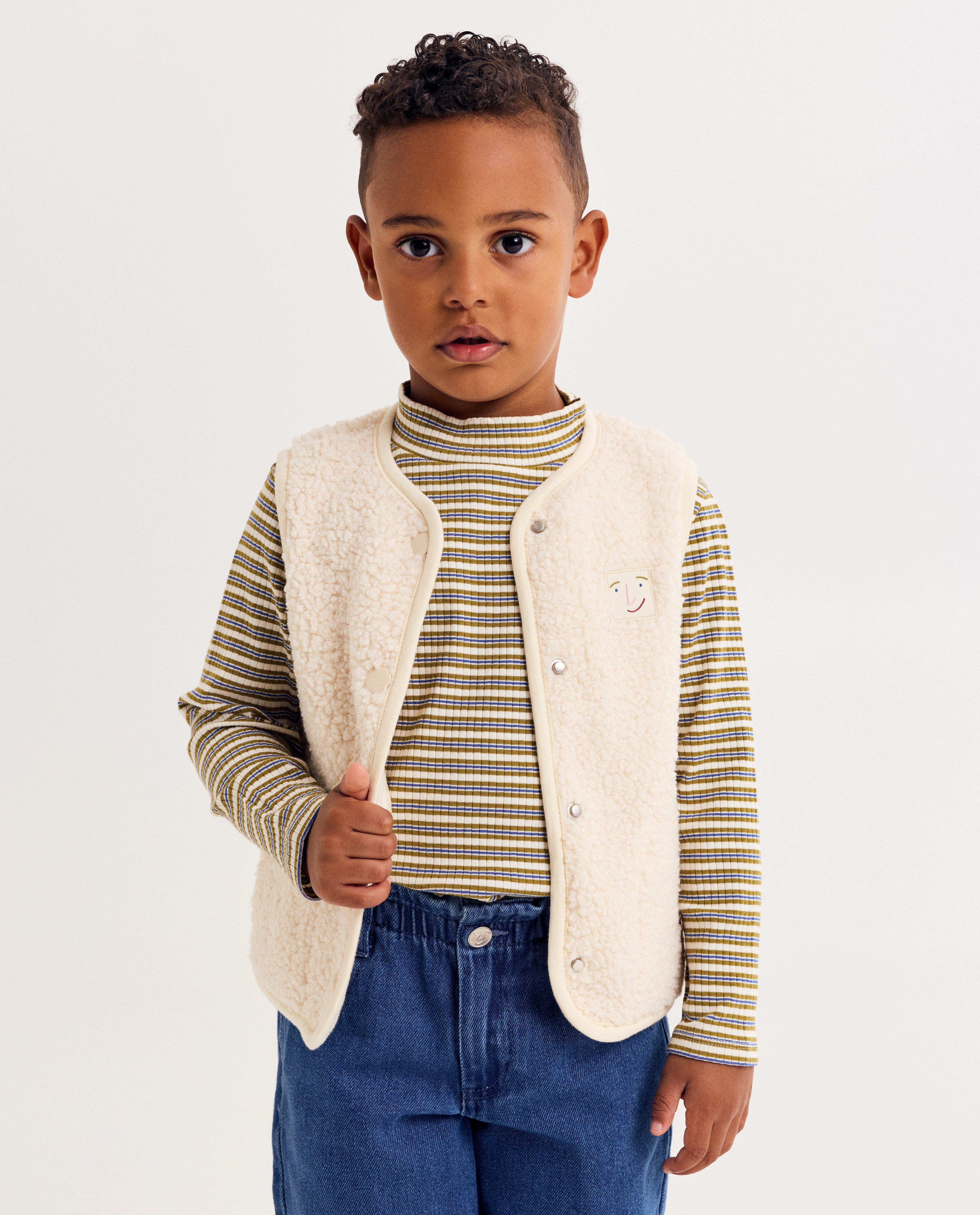 Veste en tissu teddy