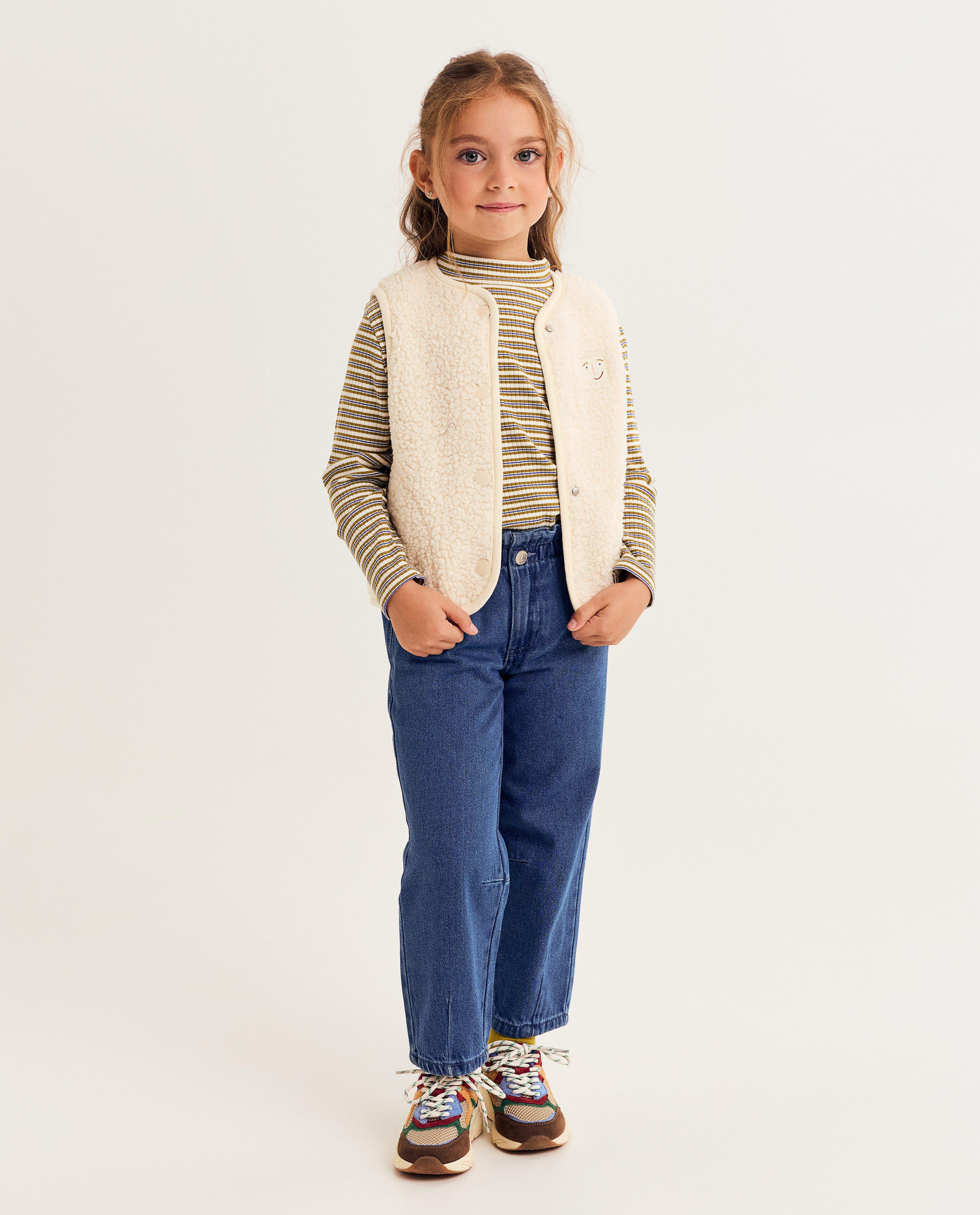 Cardigan - Teddy vest van gerecycleerd polyester, unisex