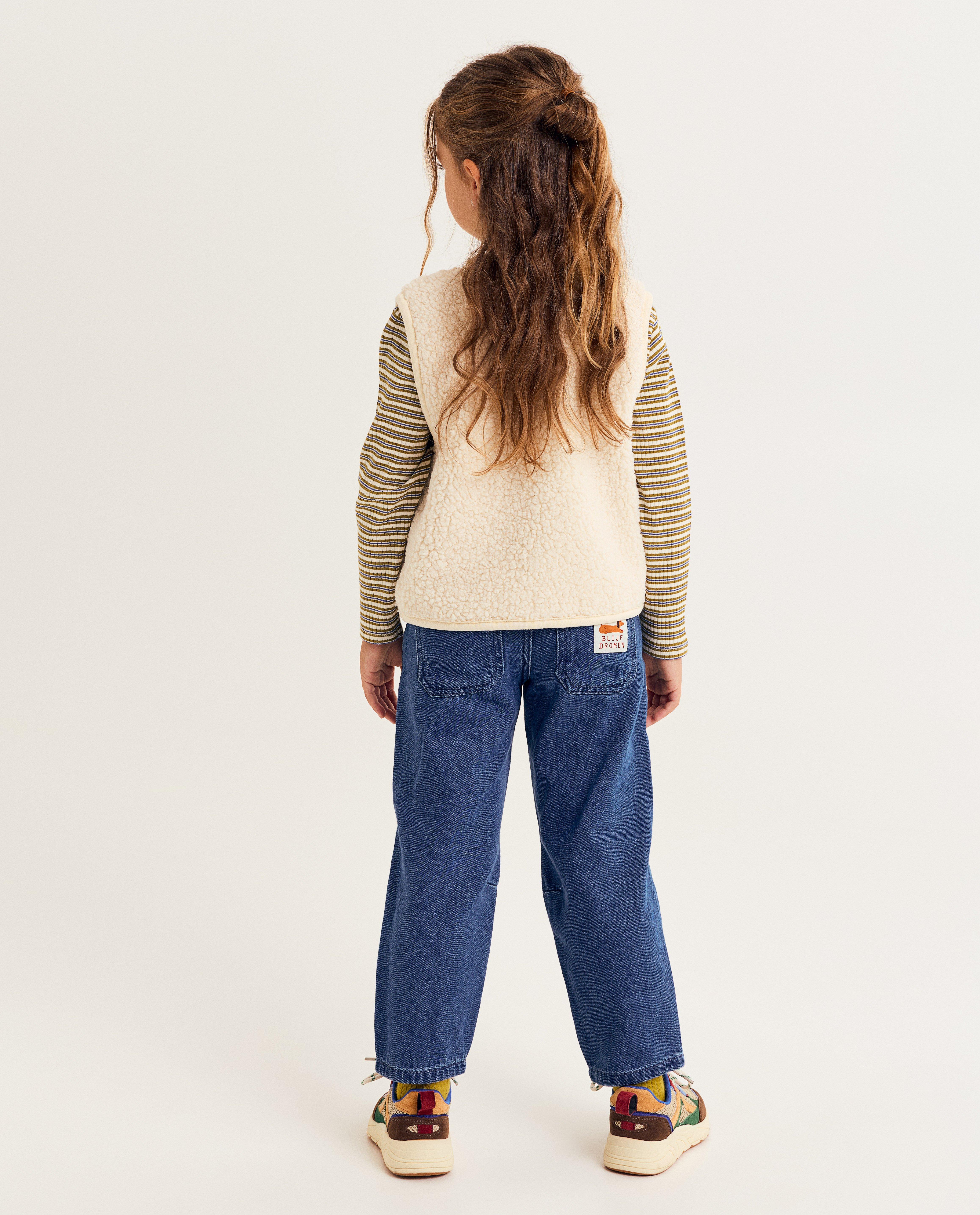 Cardigan - Teddy vest van gerecycleerd polyester, unisex