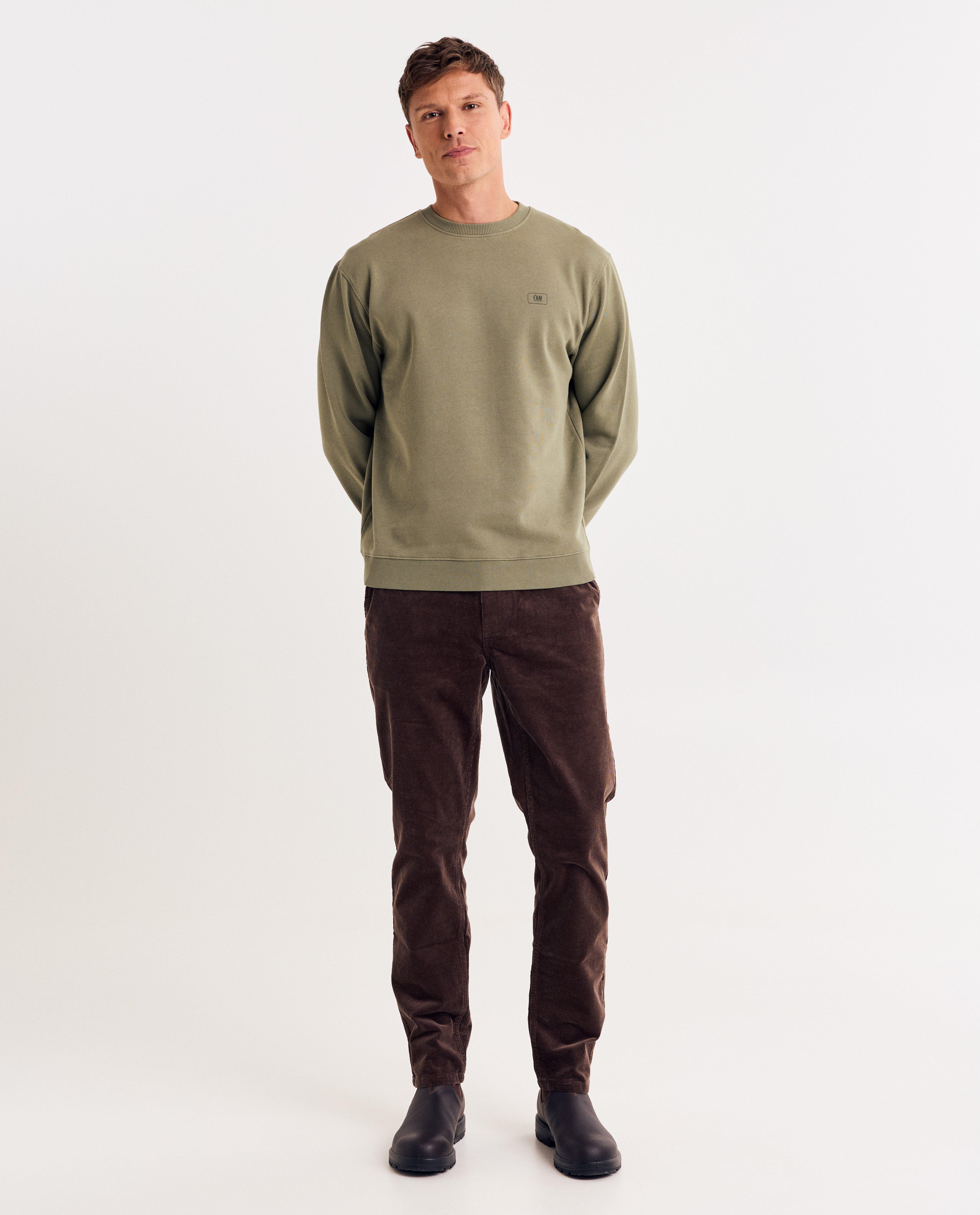 Broek van ribfluweel, loose fit, S-XXL - Product Detail - donkerbruin - afbeelding nummer 1