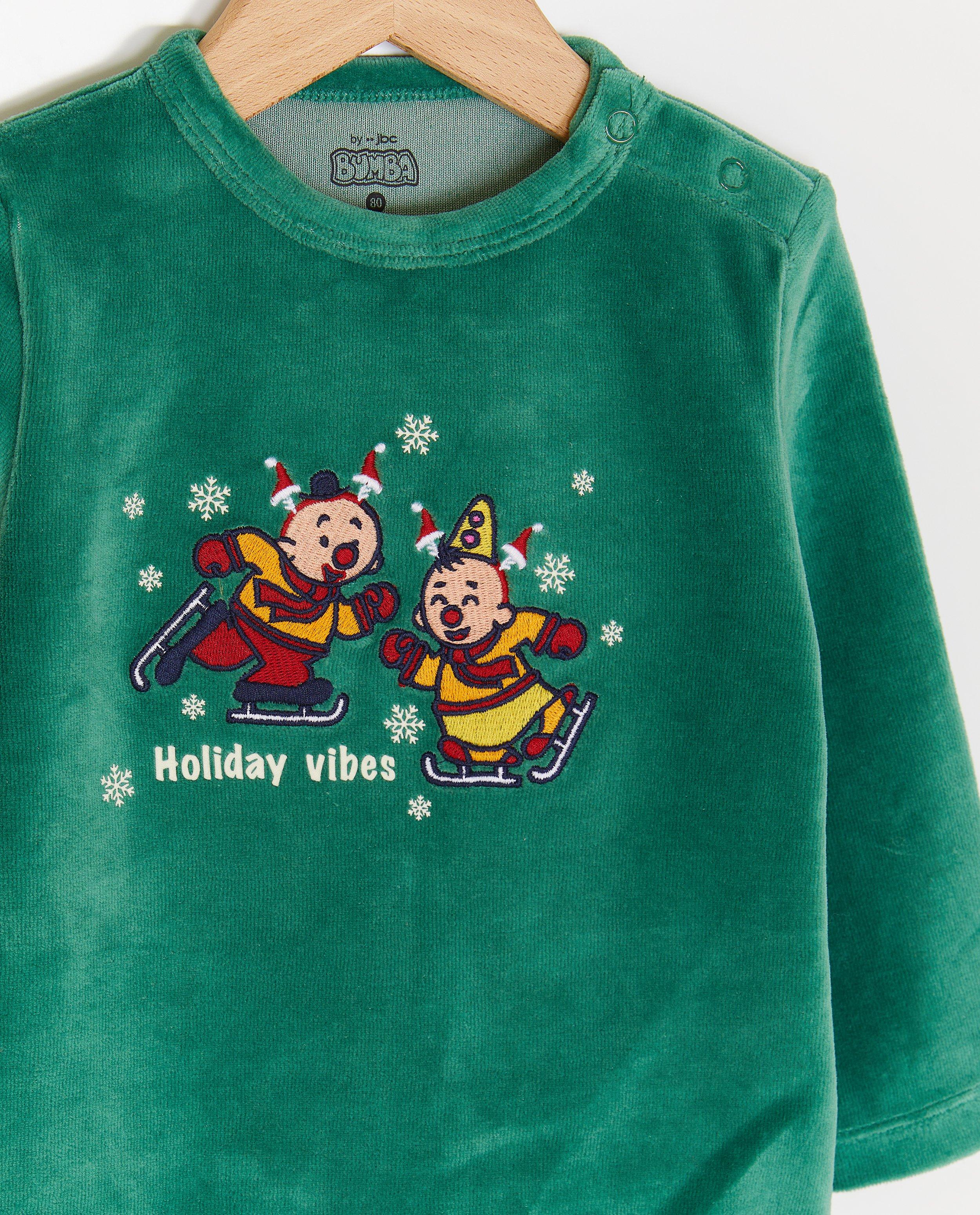 Nachtkleding - Pyjama met geborduurde Bumba en Bumbalu